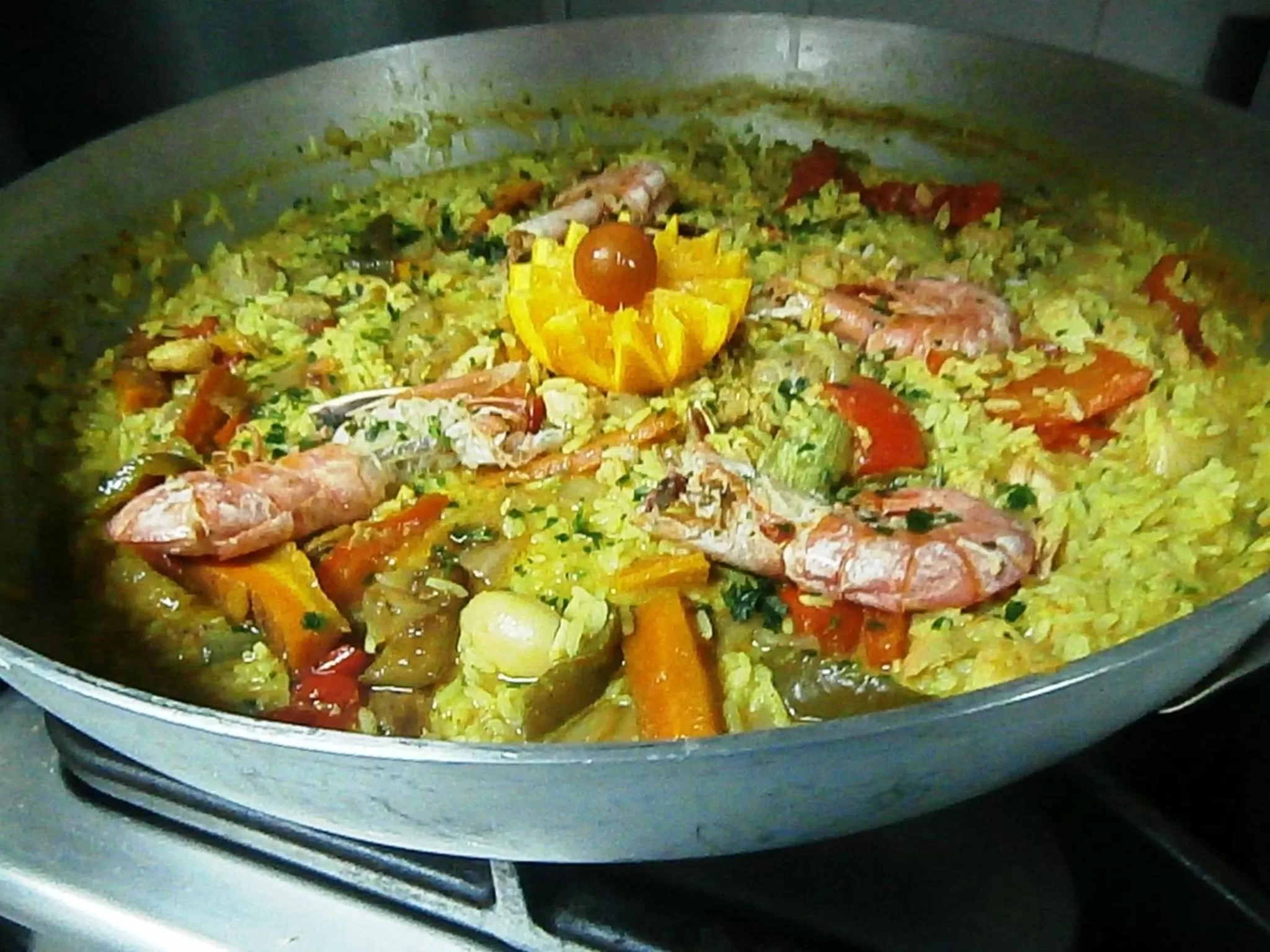 Food close-up in Pensaò Big Game Maio