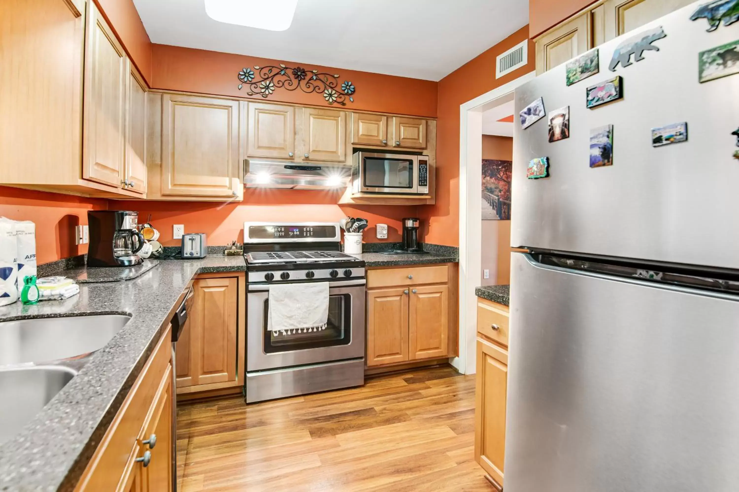 Kitchen/Kitchenette in Jan's Riverside Retreat