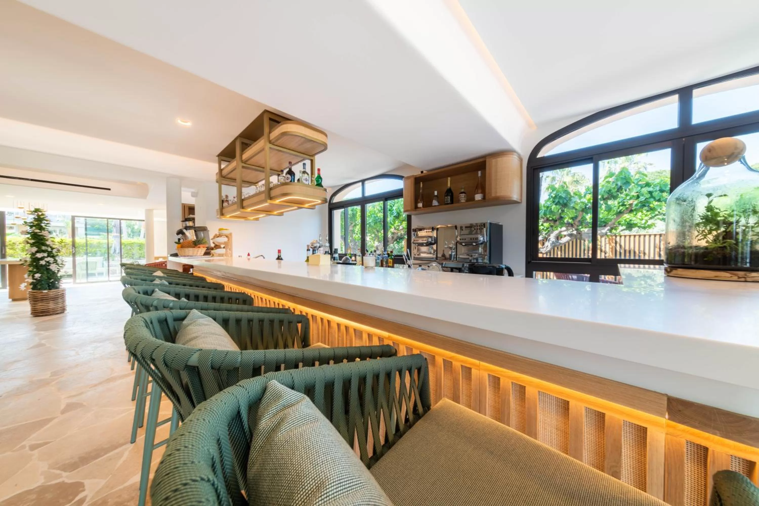 Lounge or bar in Hotel Brin d'Azur - Saint Tropez