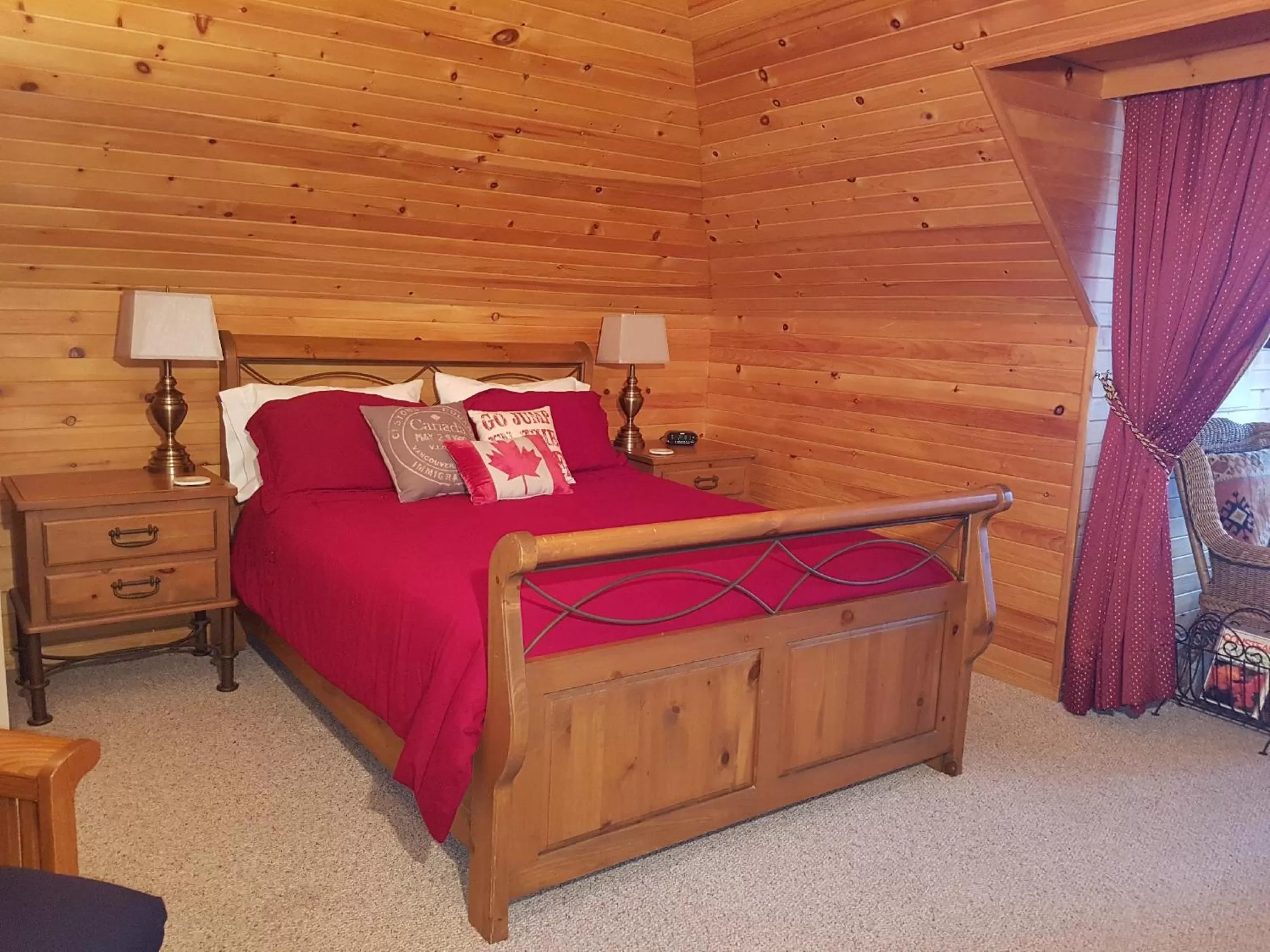 Bed in Les Trois Erables Boutique Inn