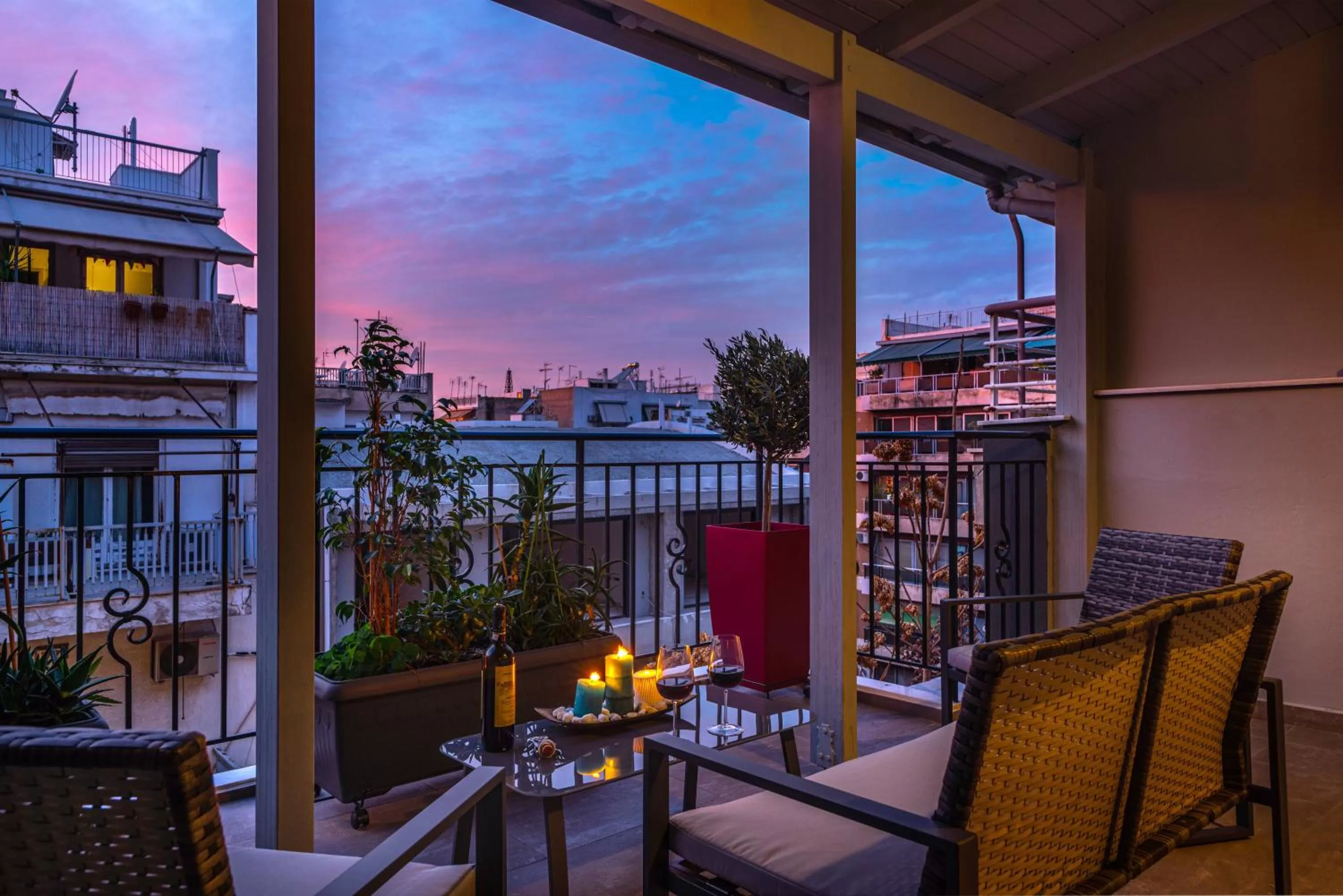 Natural landscape in Exarchia House Project