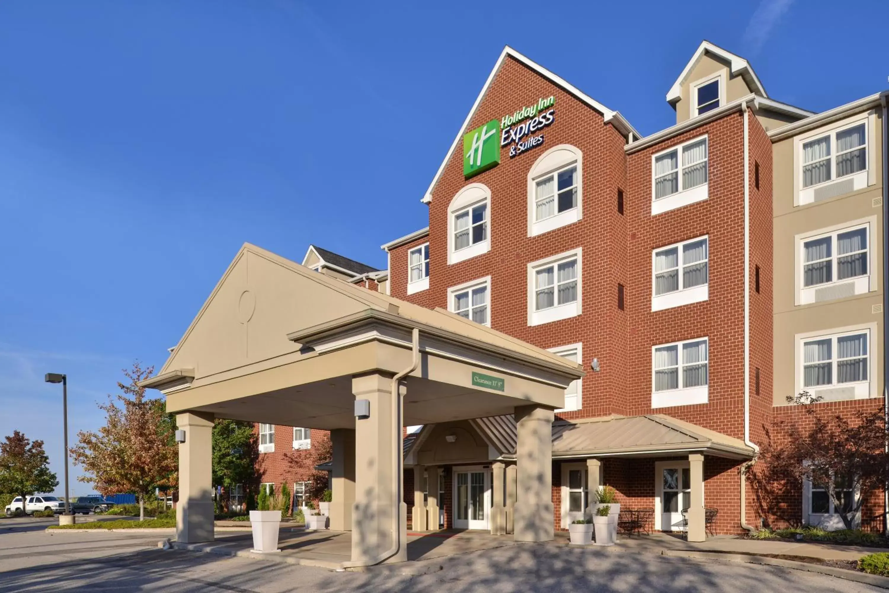 Property Building in Holiday Inn Express Hotel & Suites St. Louis West-O'Fallon, an IHG Hotel