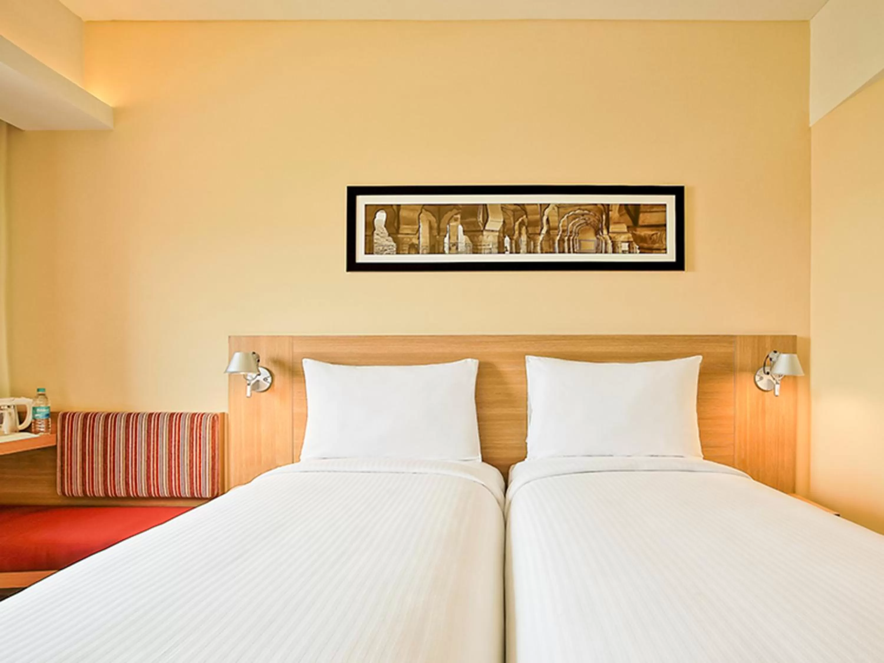 Bed in ibis Hyderabad Hitec City - An Accor Brand