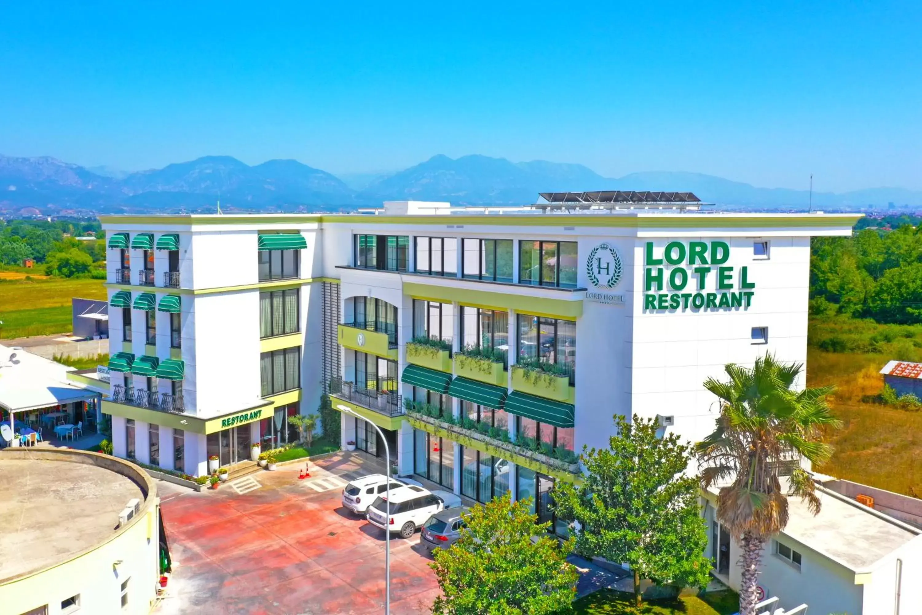 Property building in LORD Hotel Tirana