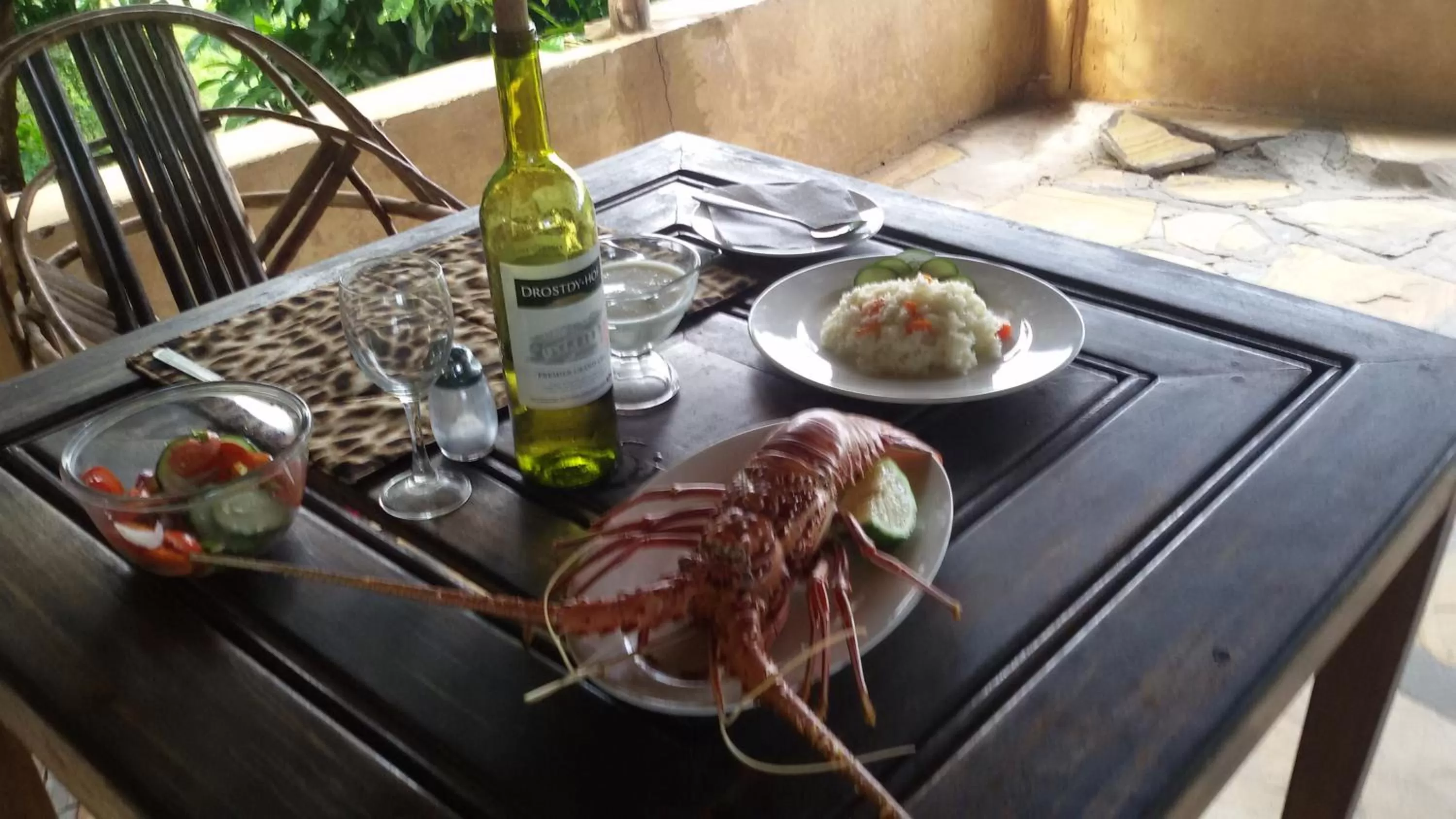 Food and drinks in Bahari Pori Resort