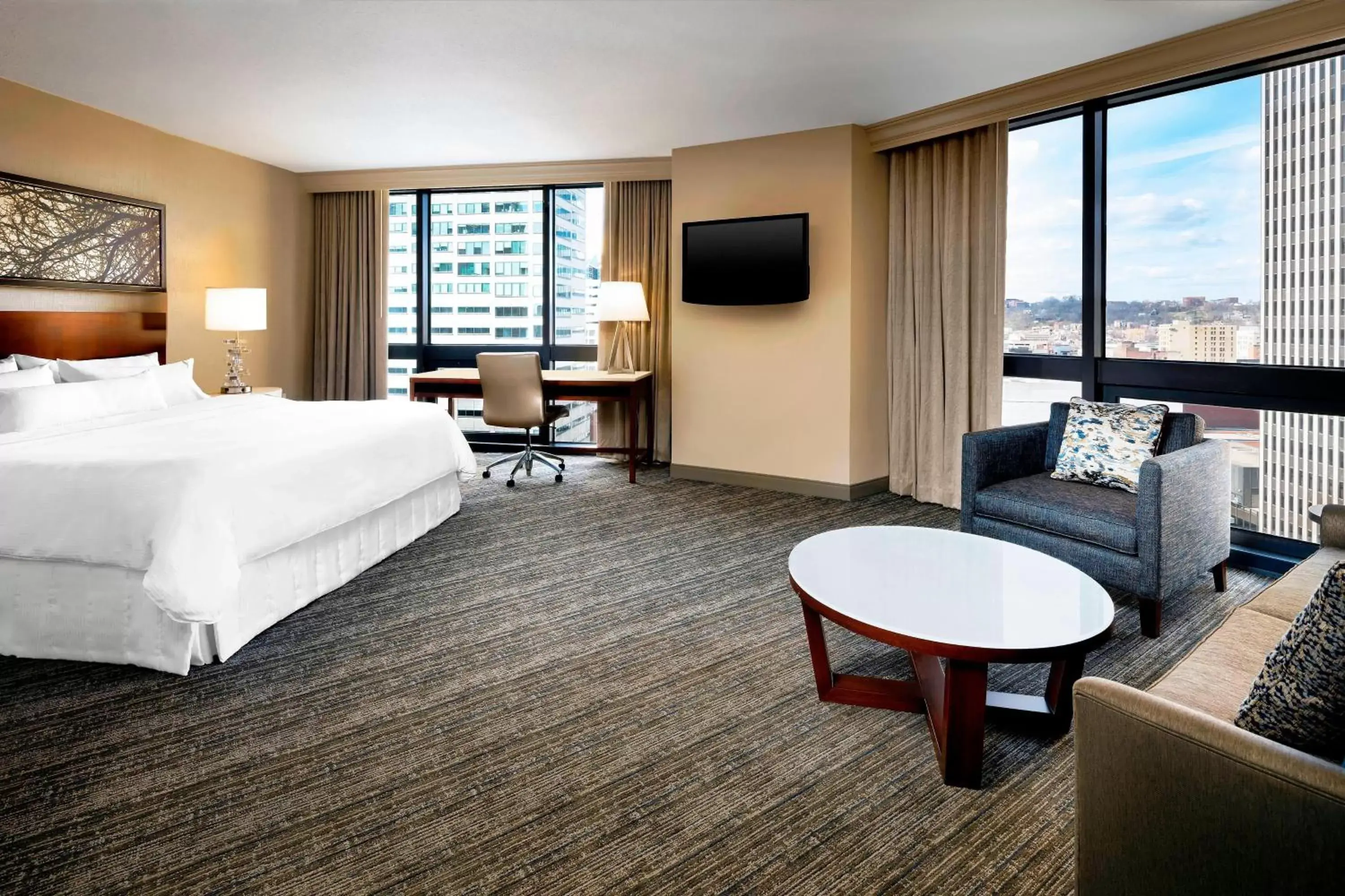 Photo of the whole room, View in The Westin Cincinnati