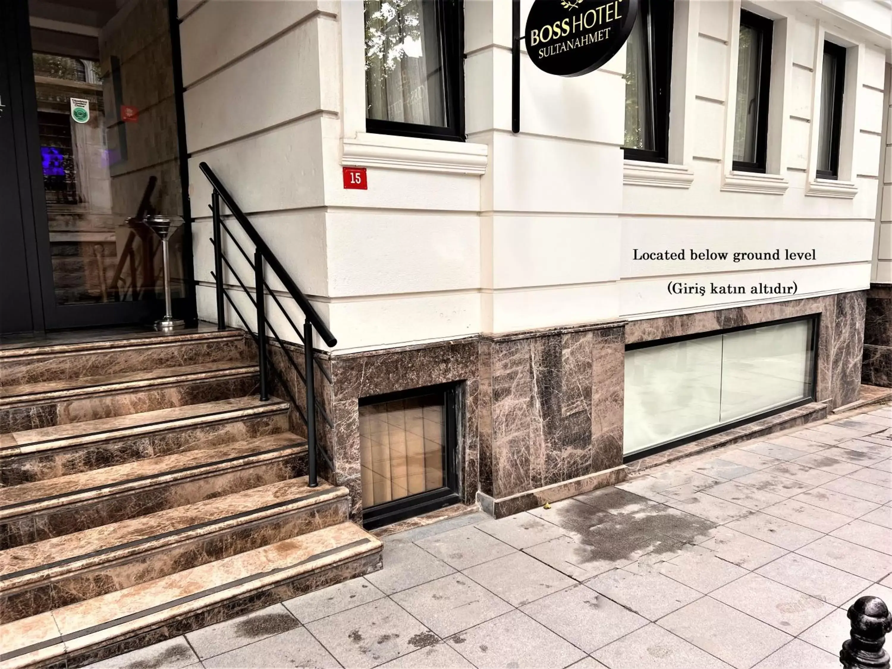 Basement Triple Room in Boss Hotel Sultanahmet Basement Triple Room in Boss Hotel Sultanahmet