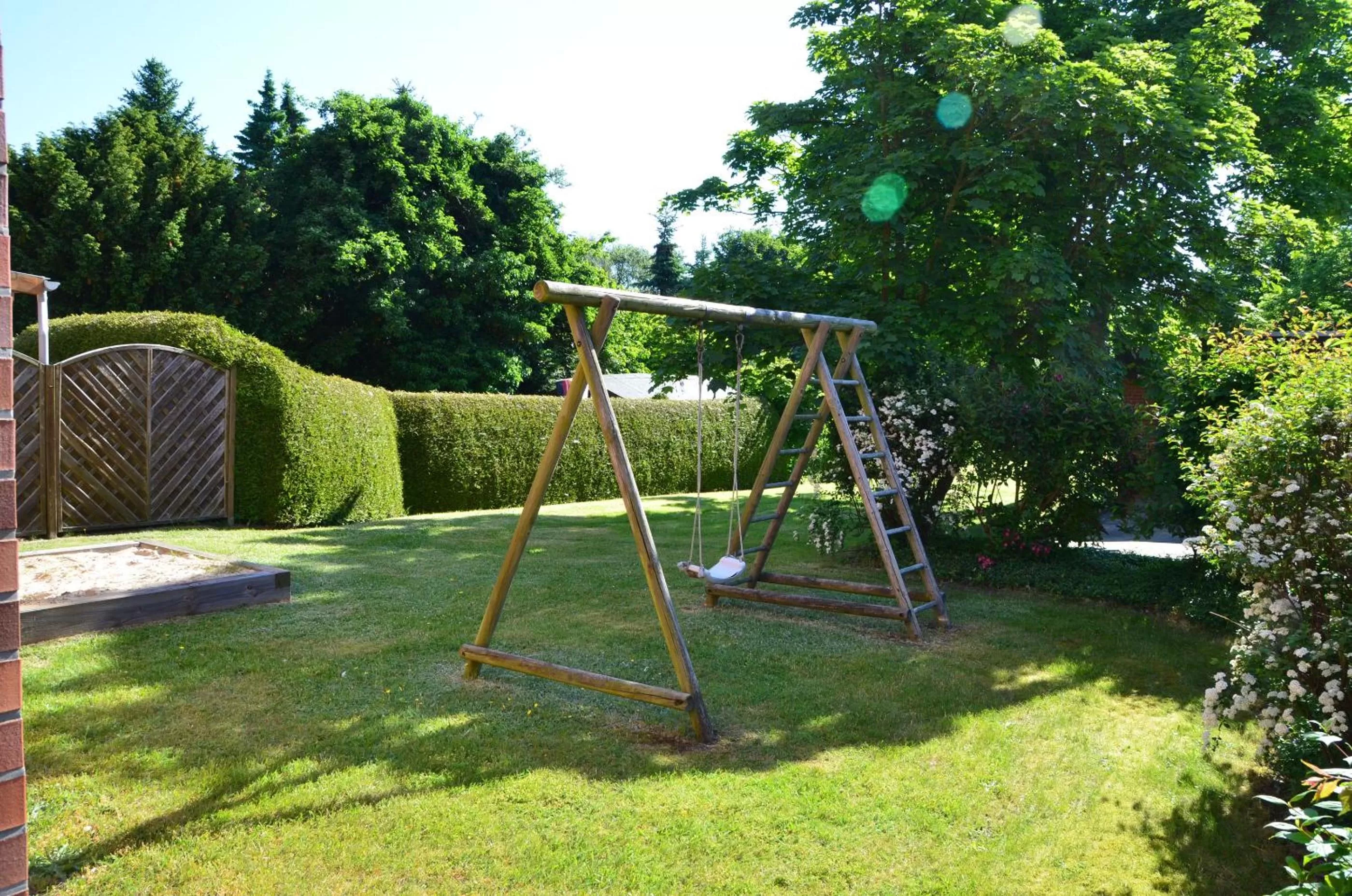 Garden, Children's Play Area in Landhaus Braband