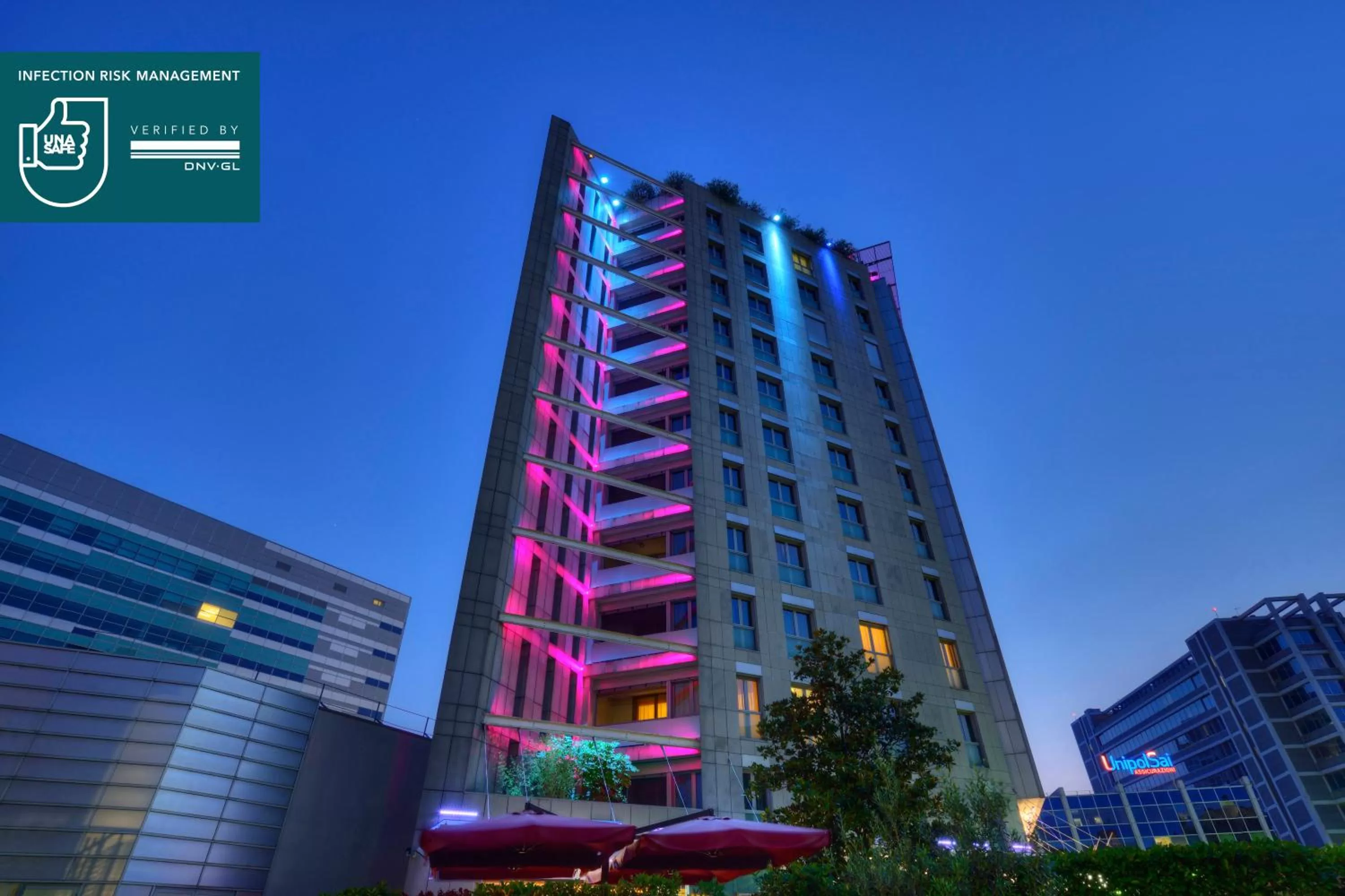 Bird's eye view in UNA Hotels The One Milano Hotel & Residence