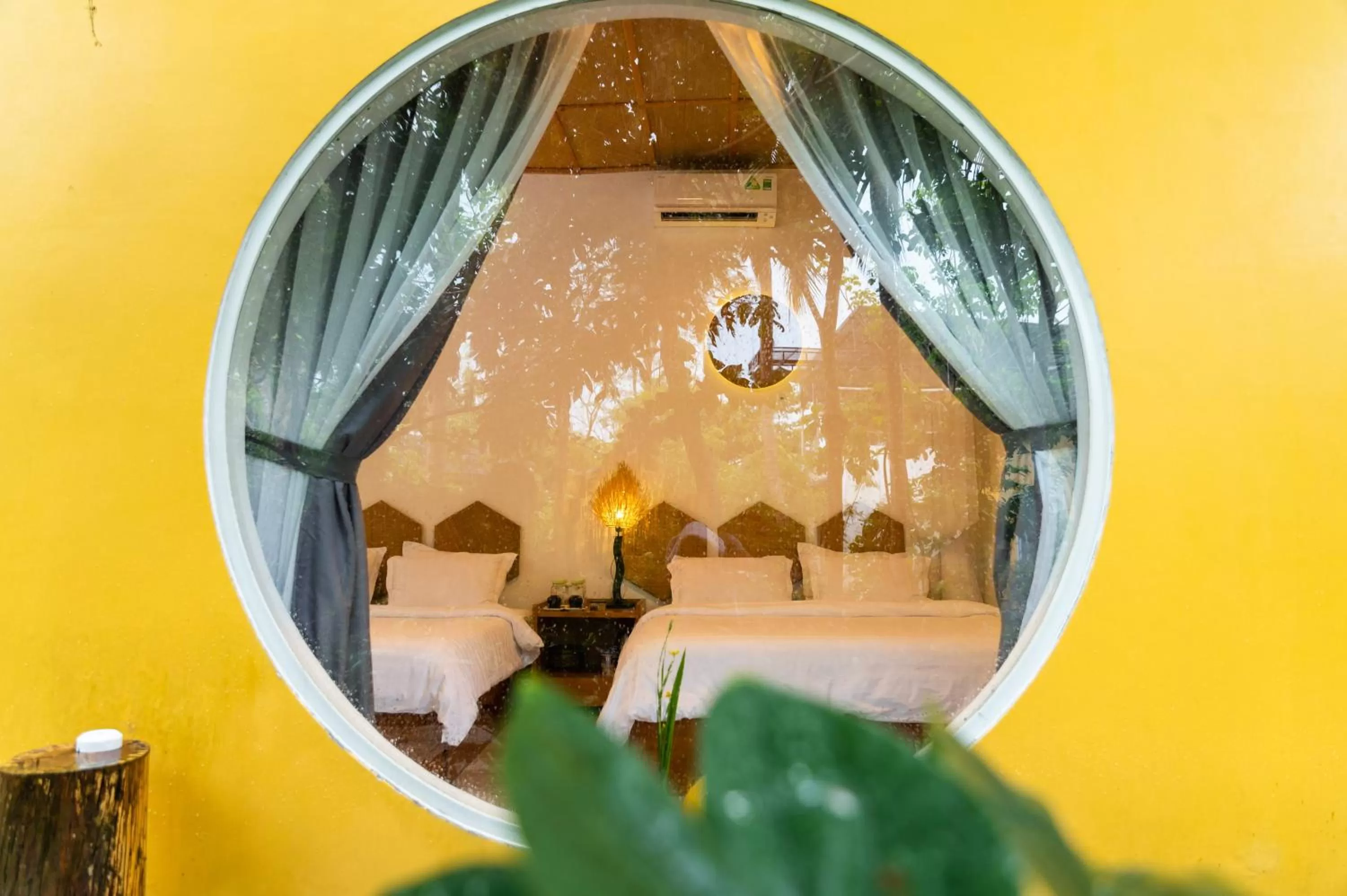 Bedroom in Binh Minh Eco Lodge