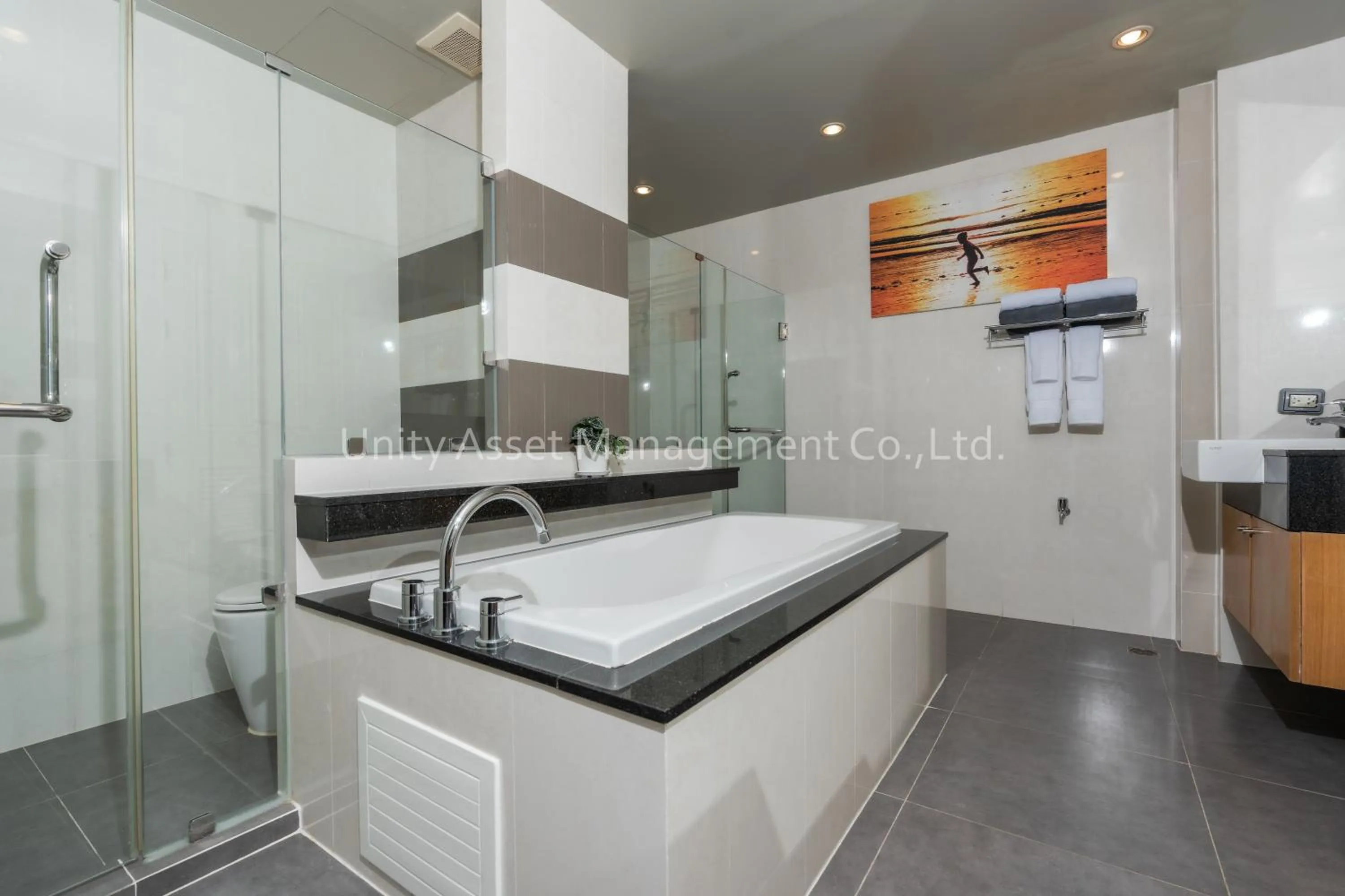 Bathroom in The Unity and The Bliss Patong Residence
