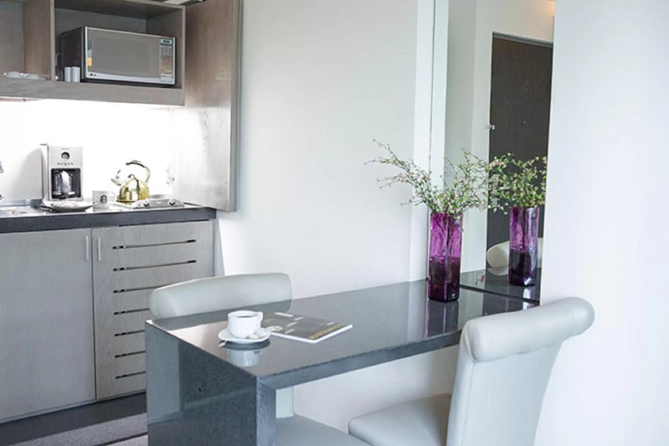Kitchen or kitchenette in Suites Contempo