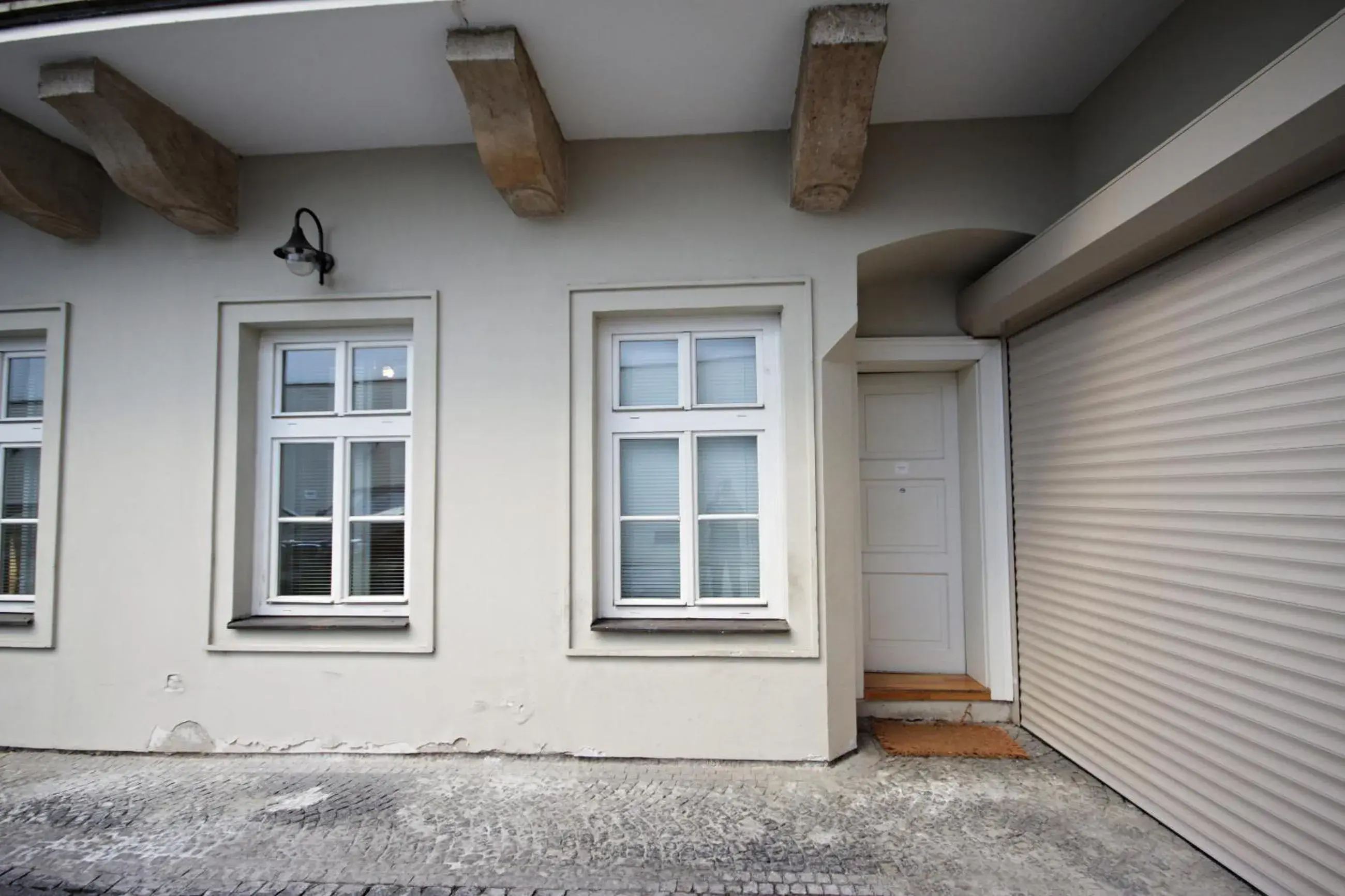 Facade/entrance in Prague Central Residence