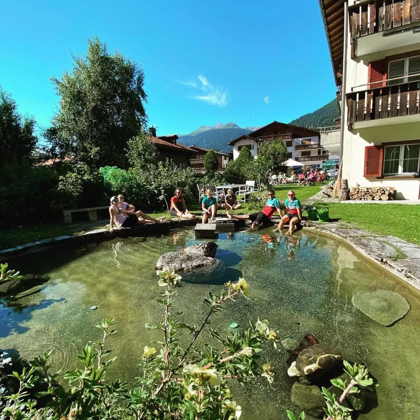Property building in Sport-Lodge Klosters