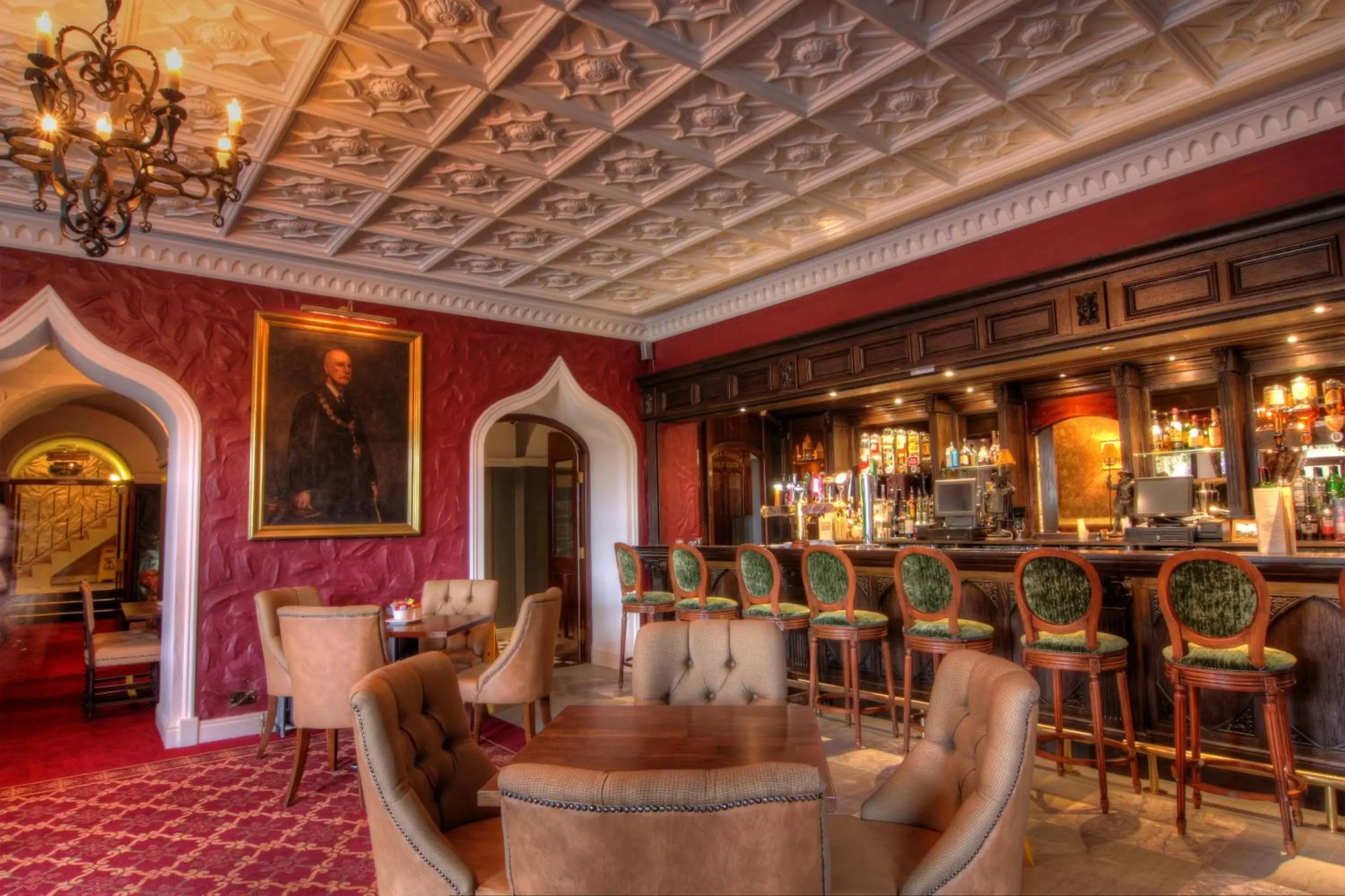 Lounge or bar in Cabra Castle Hotel