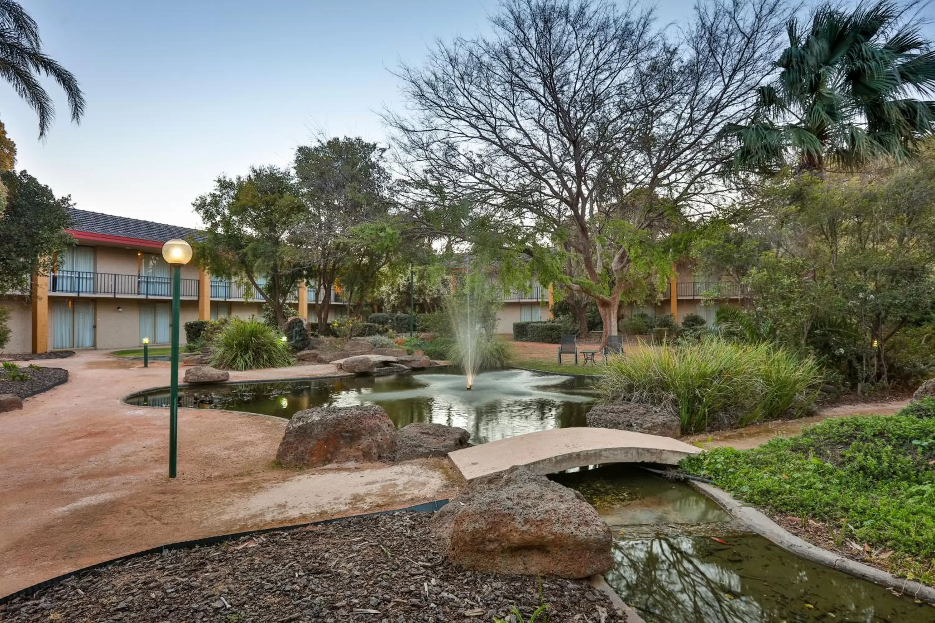 Garden in Mildura Inlander Resort