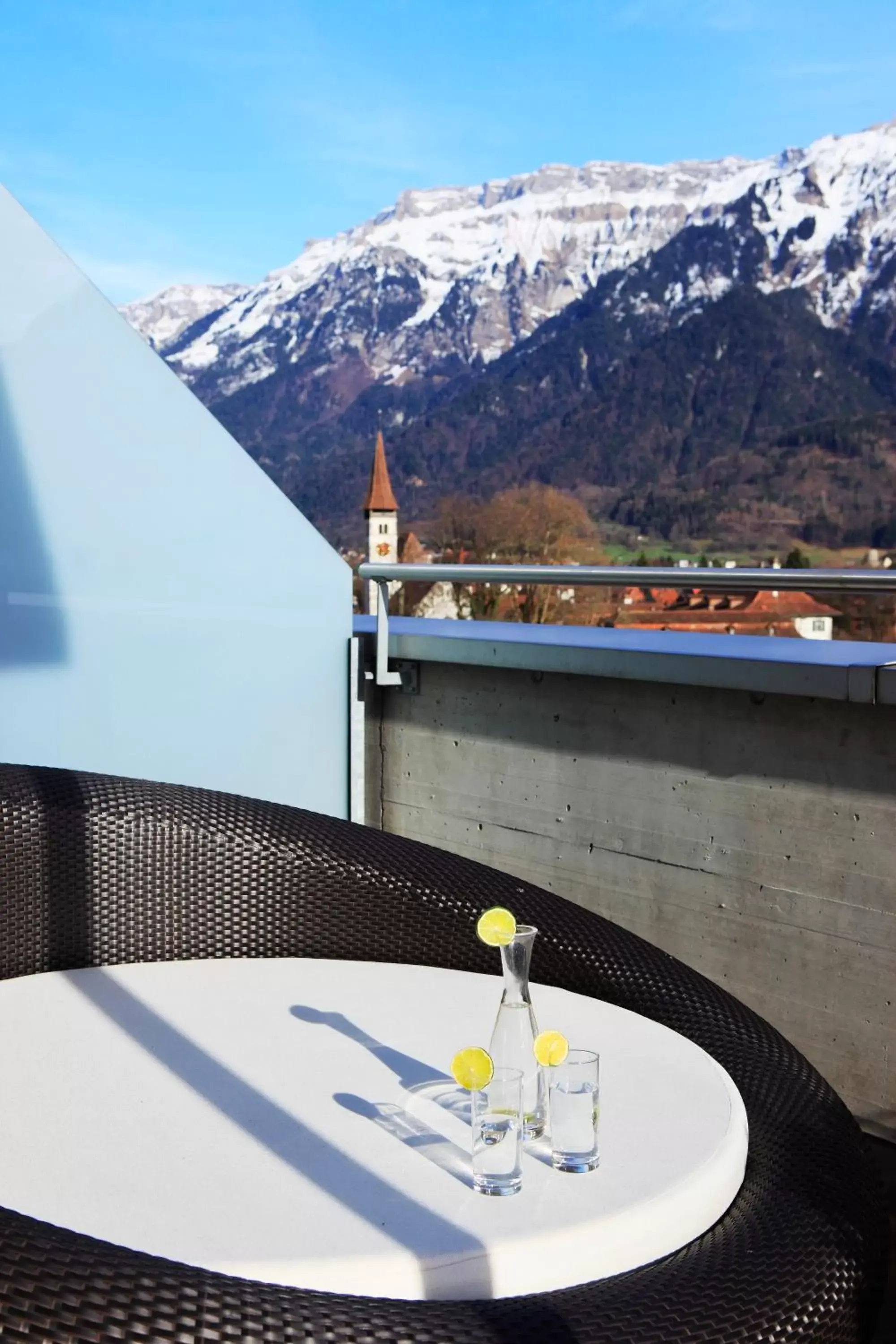 Balcony/Terrace, Mountain View in Hapimag Ferienwohnungen Interlaken