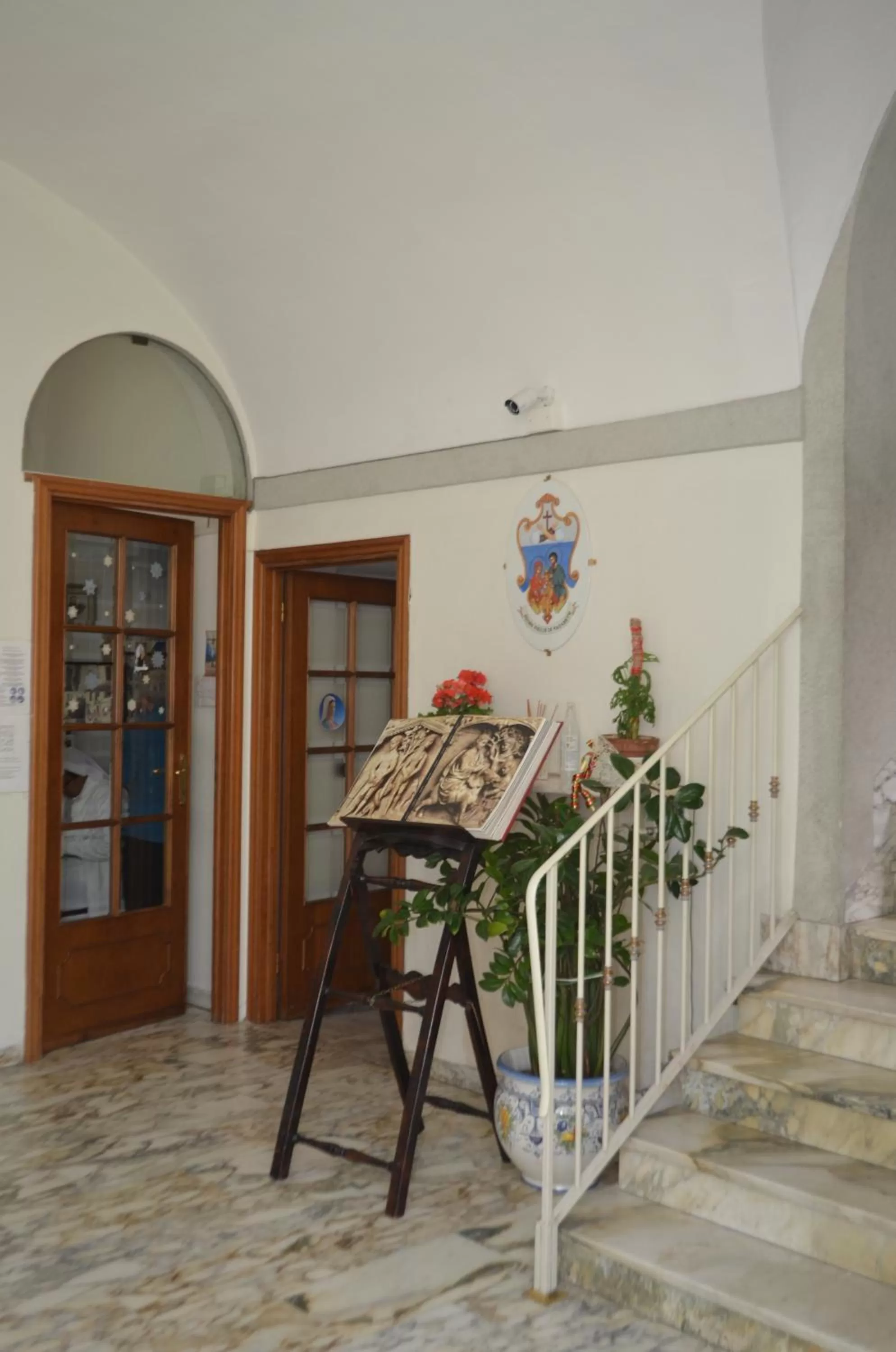 Lobby or reception in Casa per ferie religiosa Figlie di Nazareth