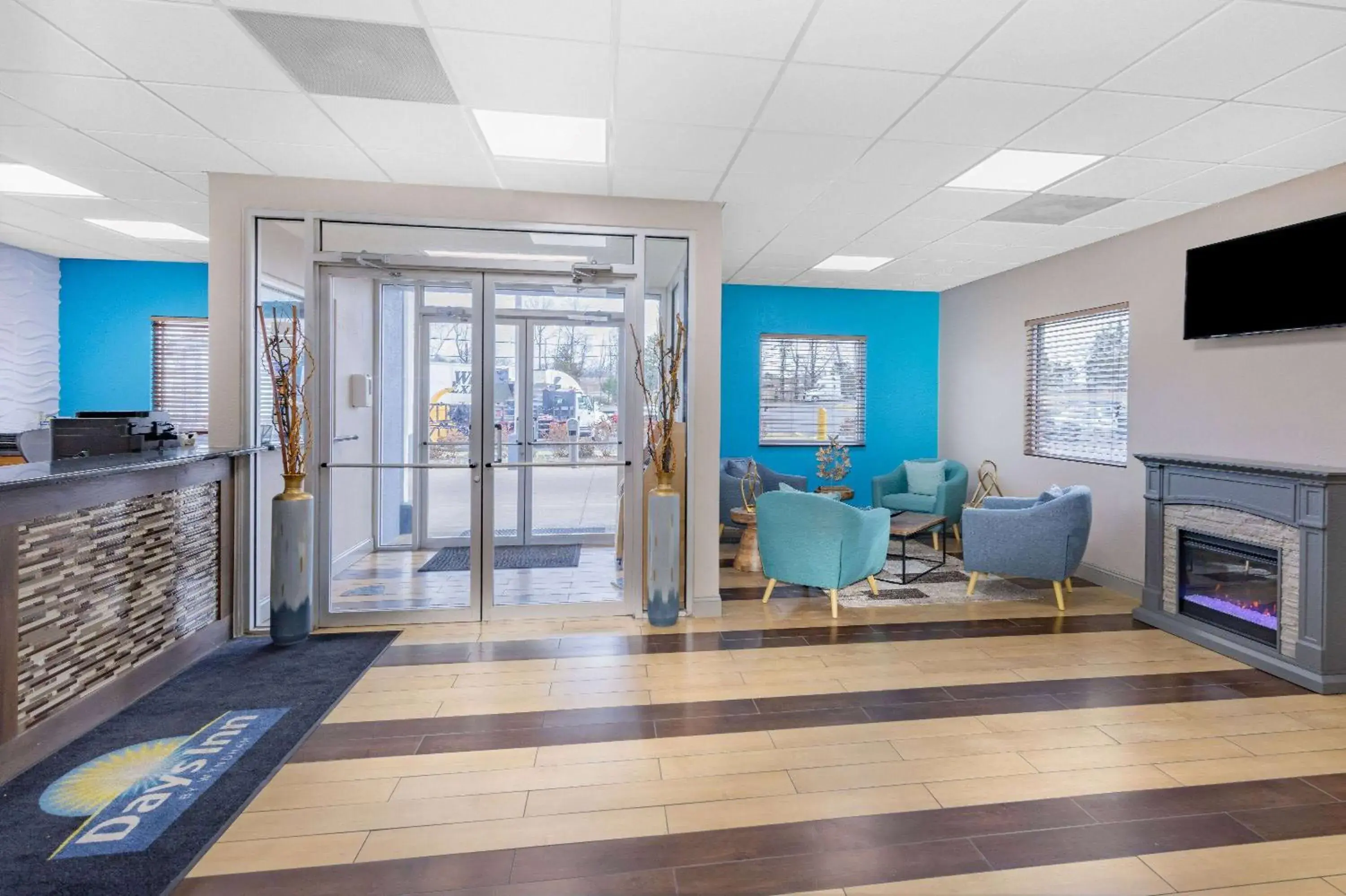 Lobby or reception in Days Inn by Wyndham Fredericksburg North