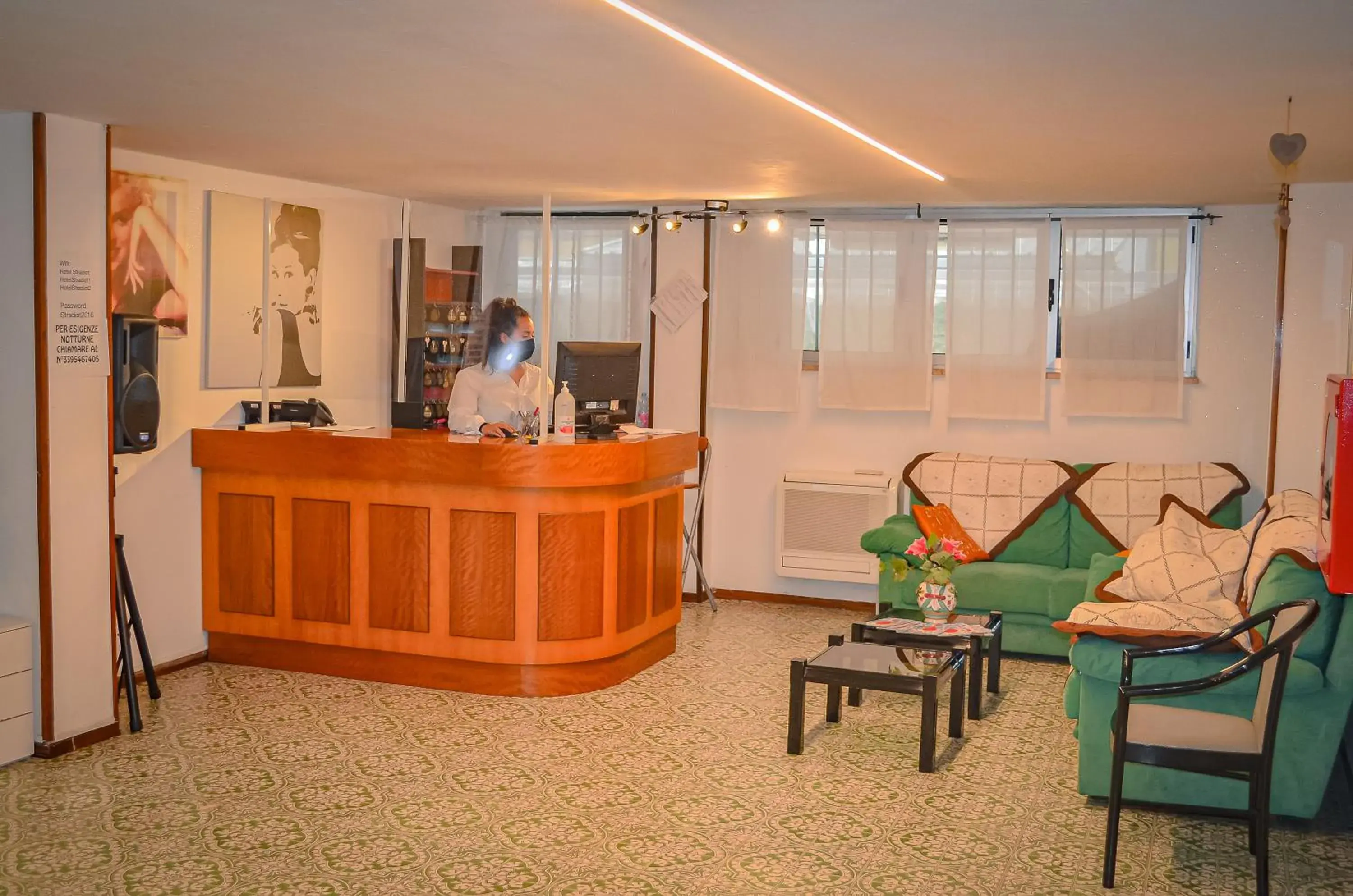Lobby or reception in Hotel Stradiot