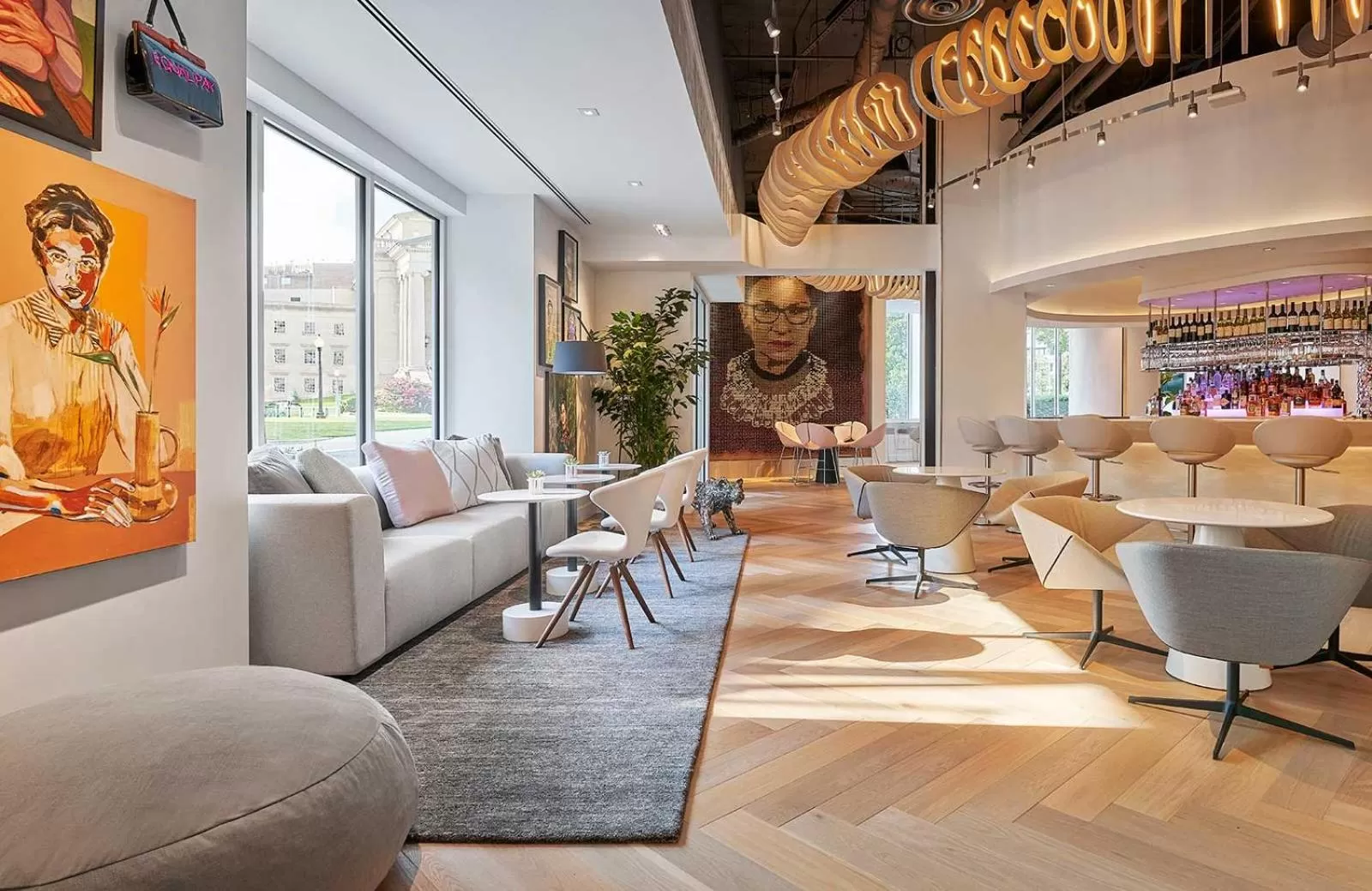 Lounge or bar in Hotel Zena Washington DC