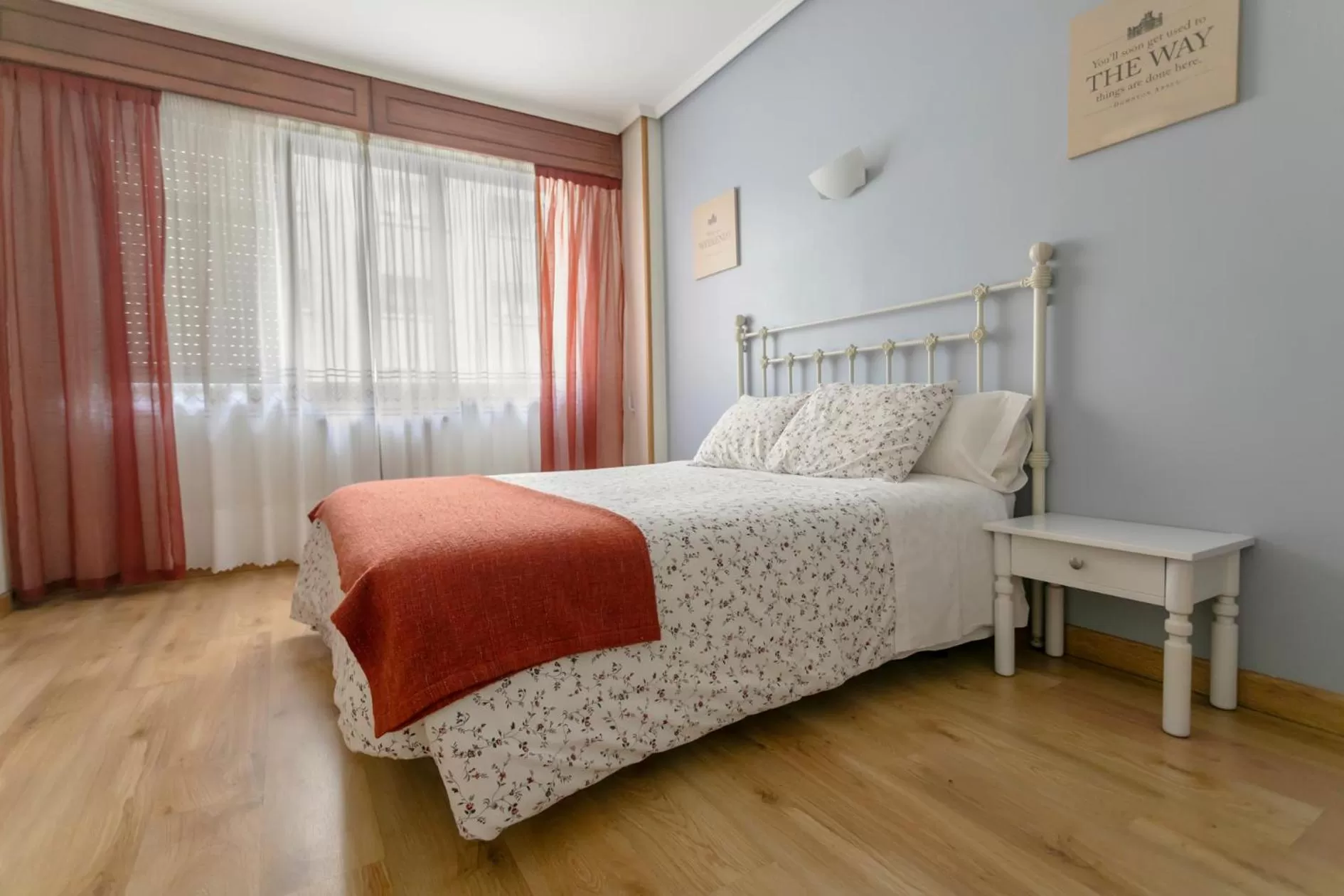 Bed in Hotel América Ferrol