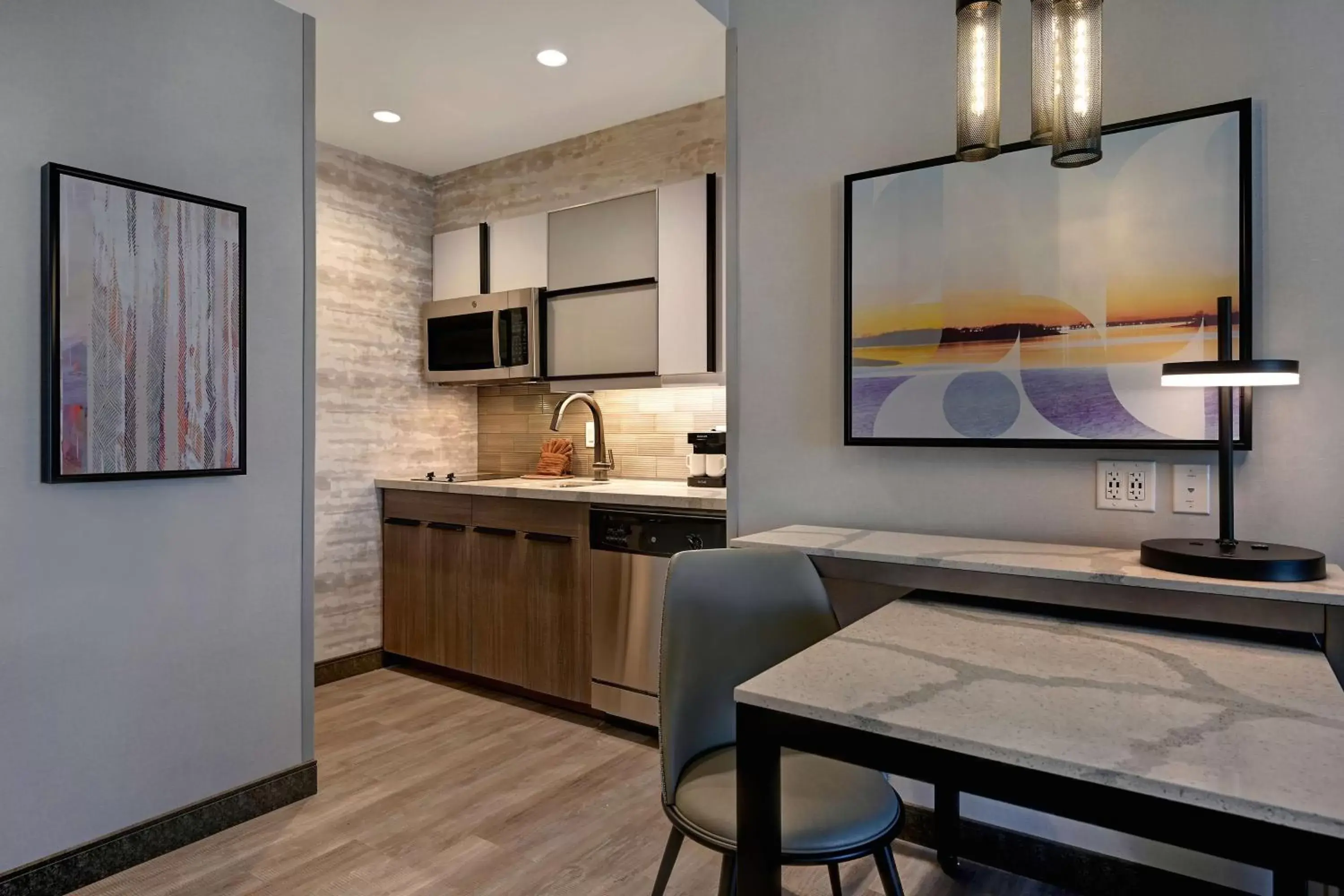 Kitchen or kitchenette, Kitchen/Kitchenette in Homewood Suites by Hilton Dallas The Colony