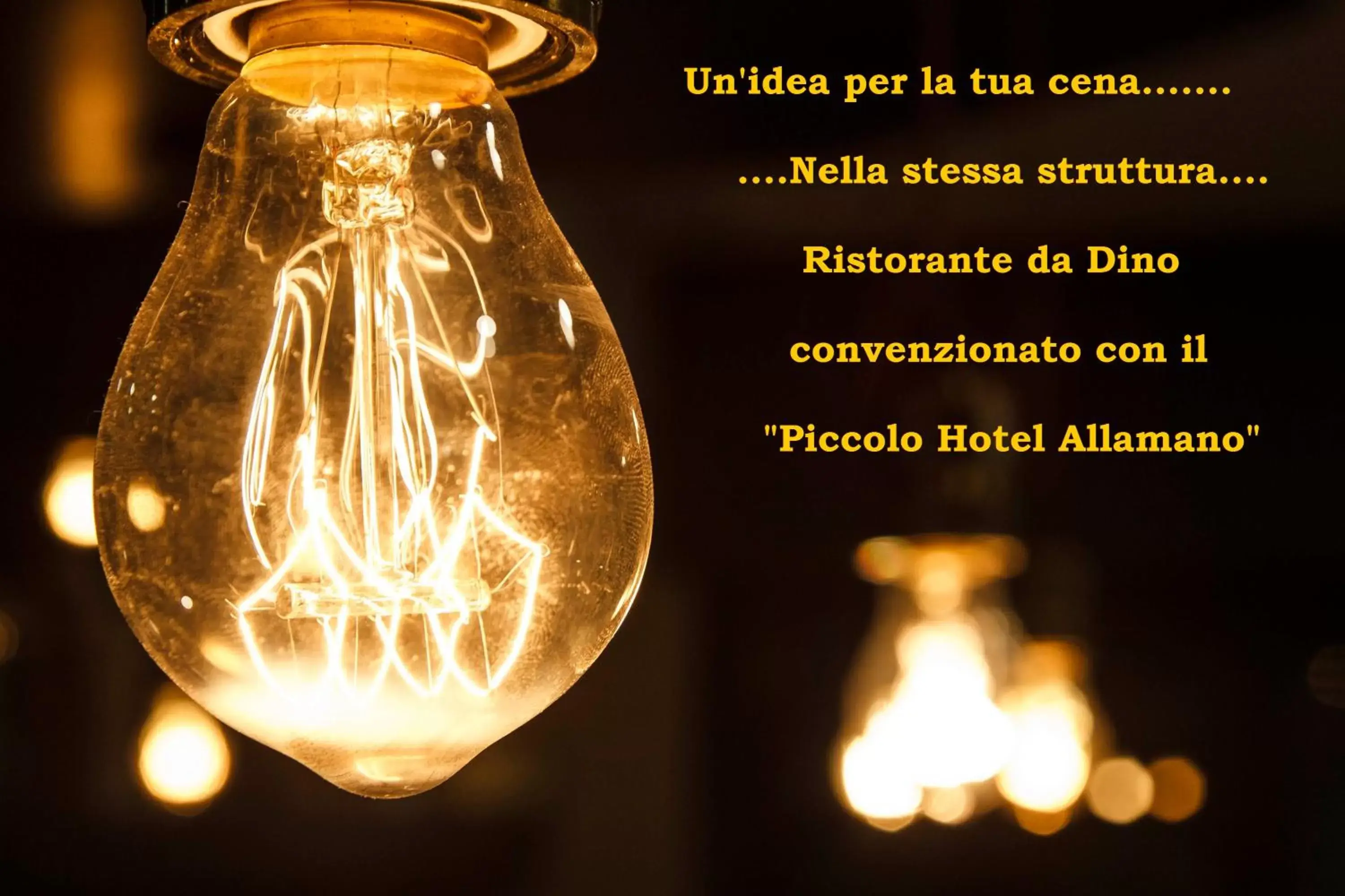 Restaurant/places to eat in Piccolo Hotel Allamano