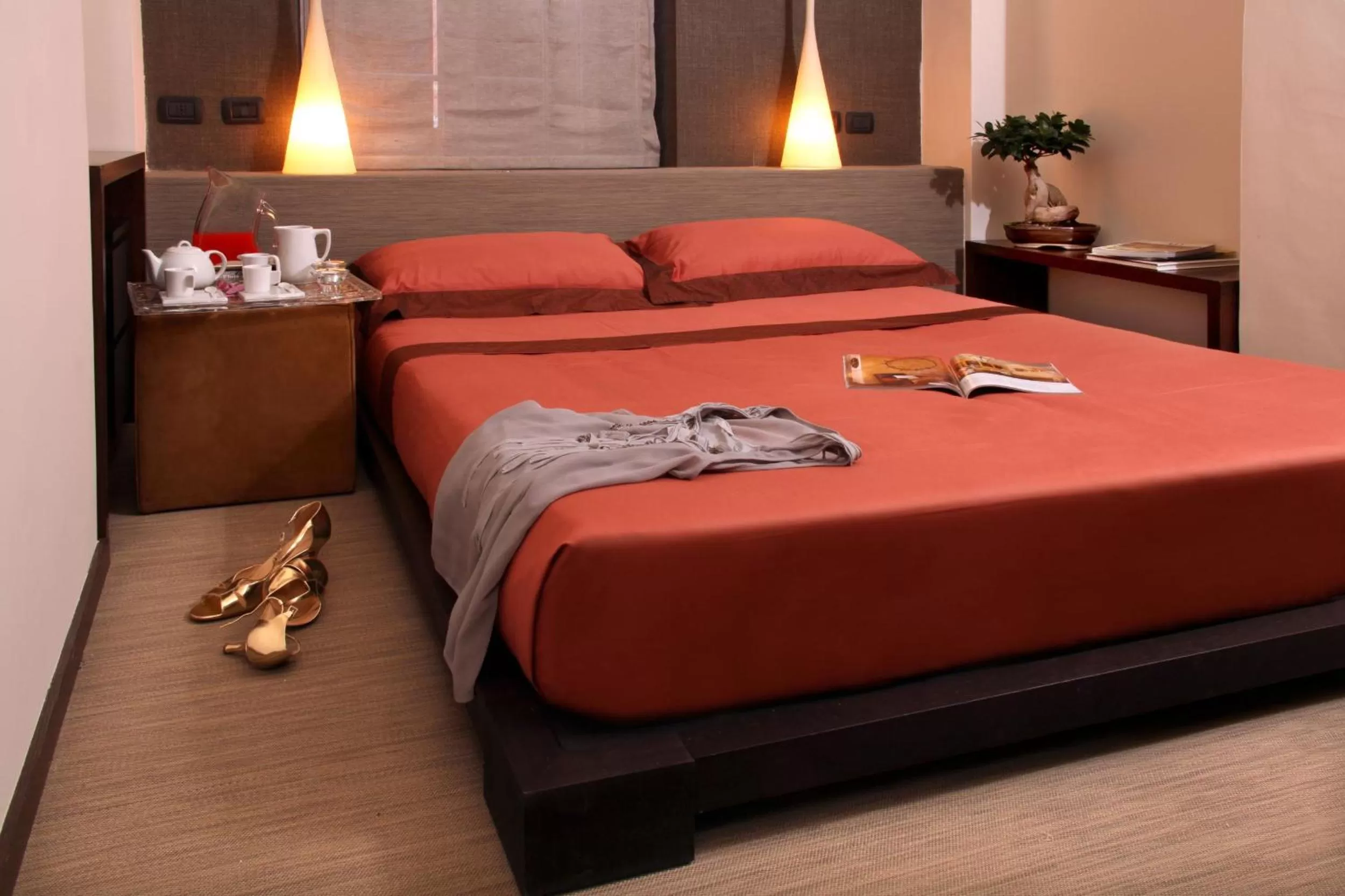 Bed in St. Peter Guest House