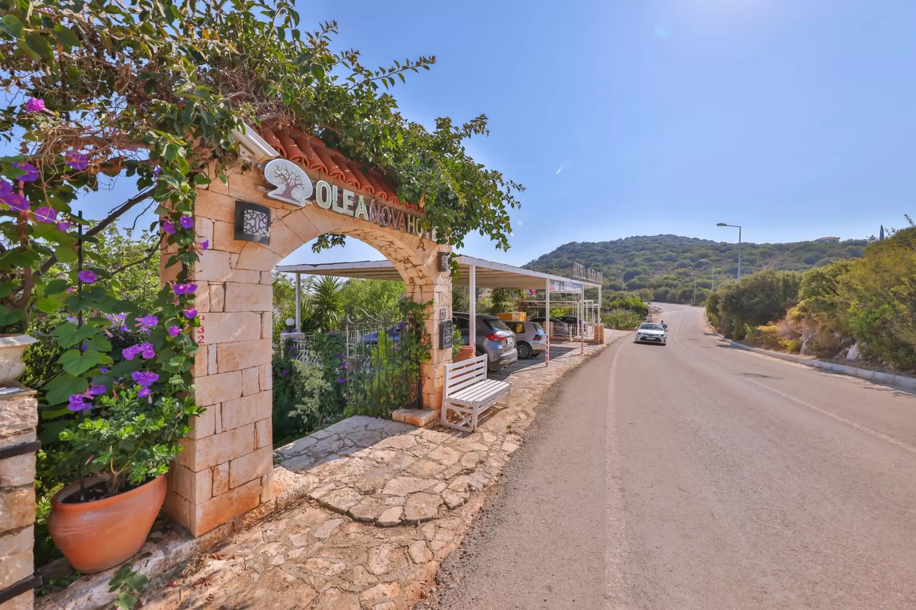 Facade/entrance in Olea Nova Hotel