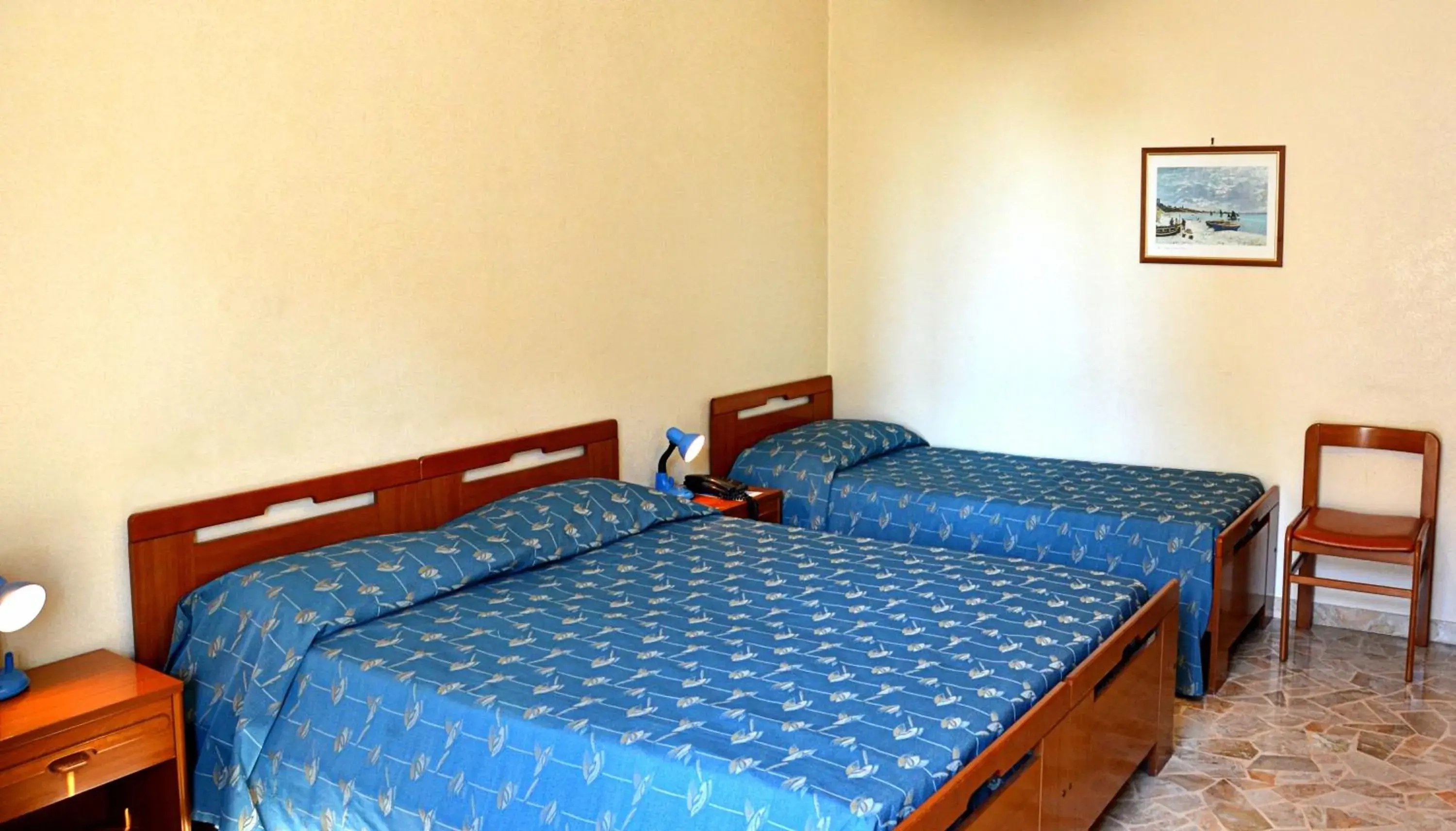 Bedroom, Bed in Hotel A-14