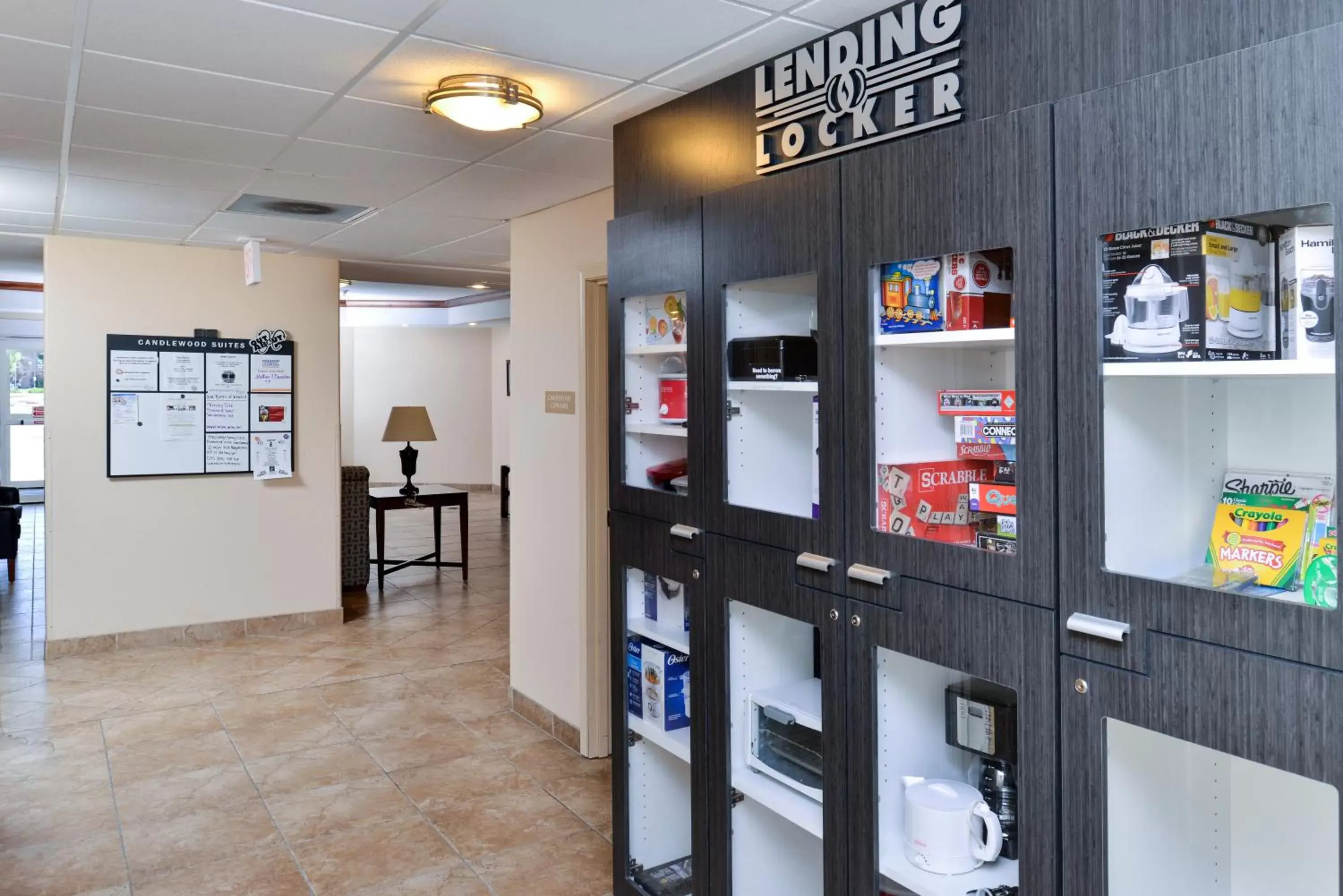 Lobby or reception in Candlewood Suites Roswell, an IHG Hotel