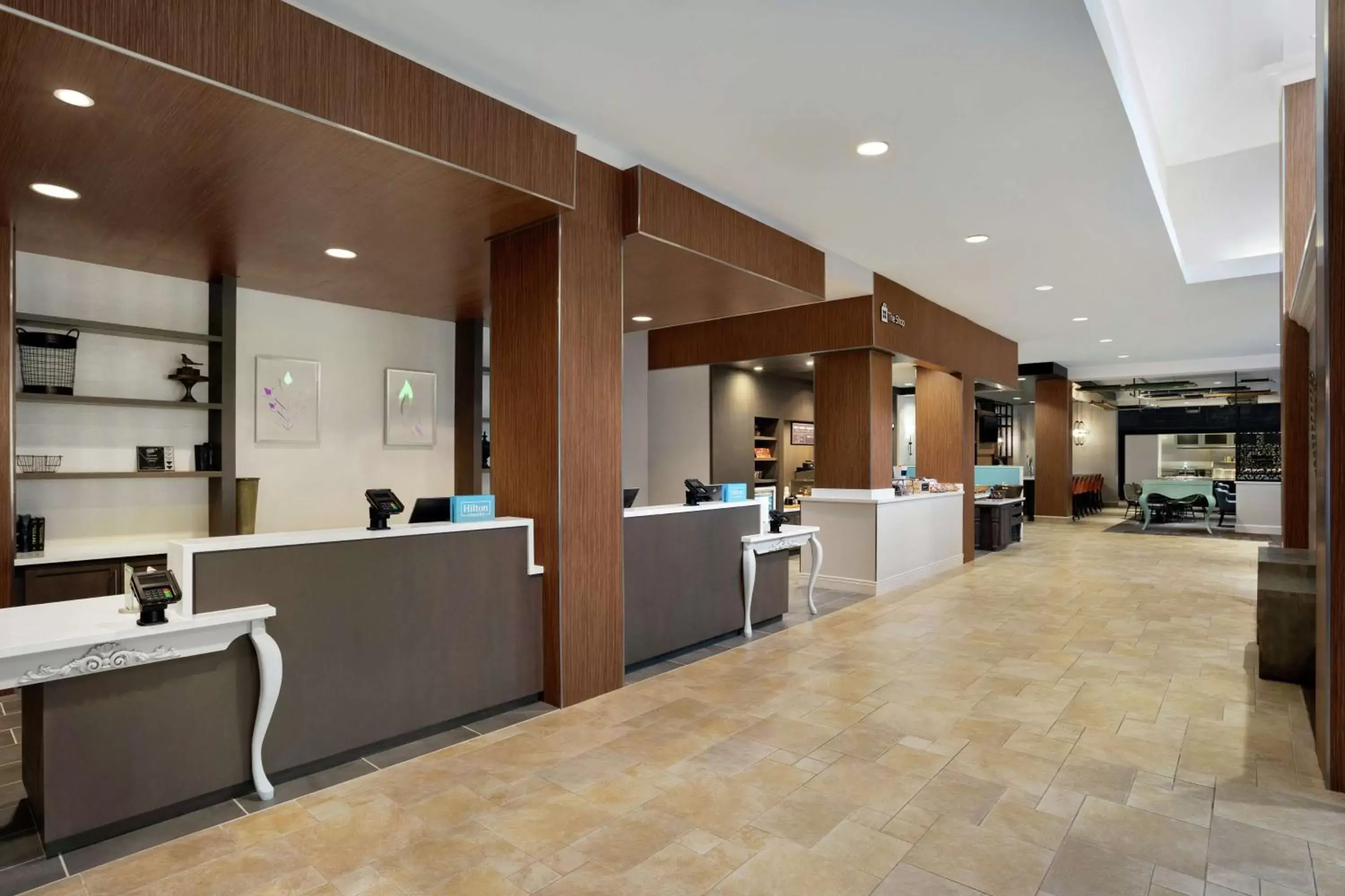 Lobby or reception in Hilton Garden Inn New Orleans Convention Center