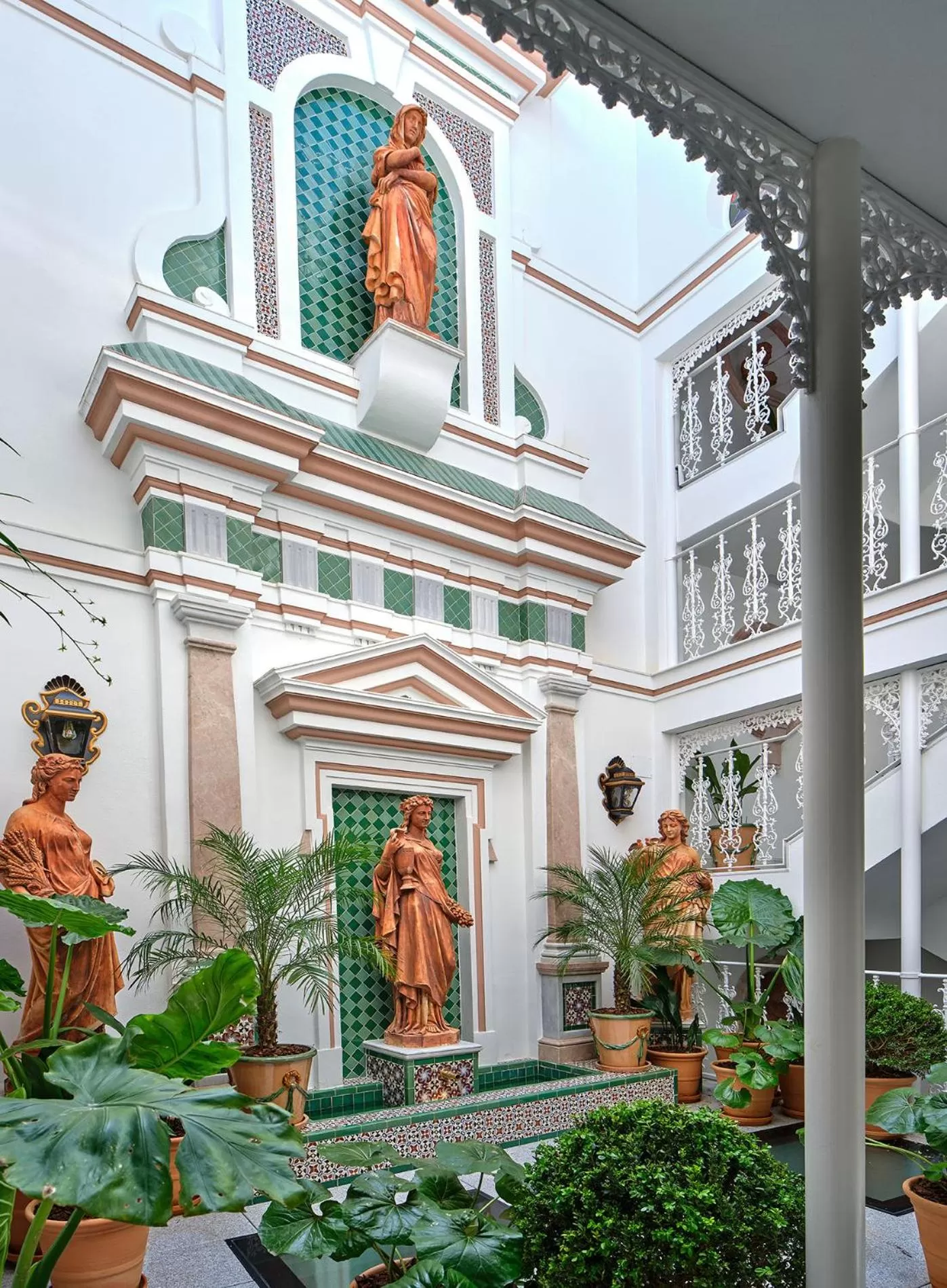 Patio in Hotel Boutique Triana House