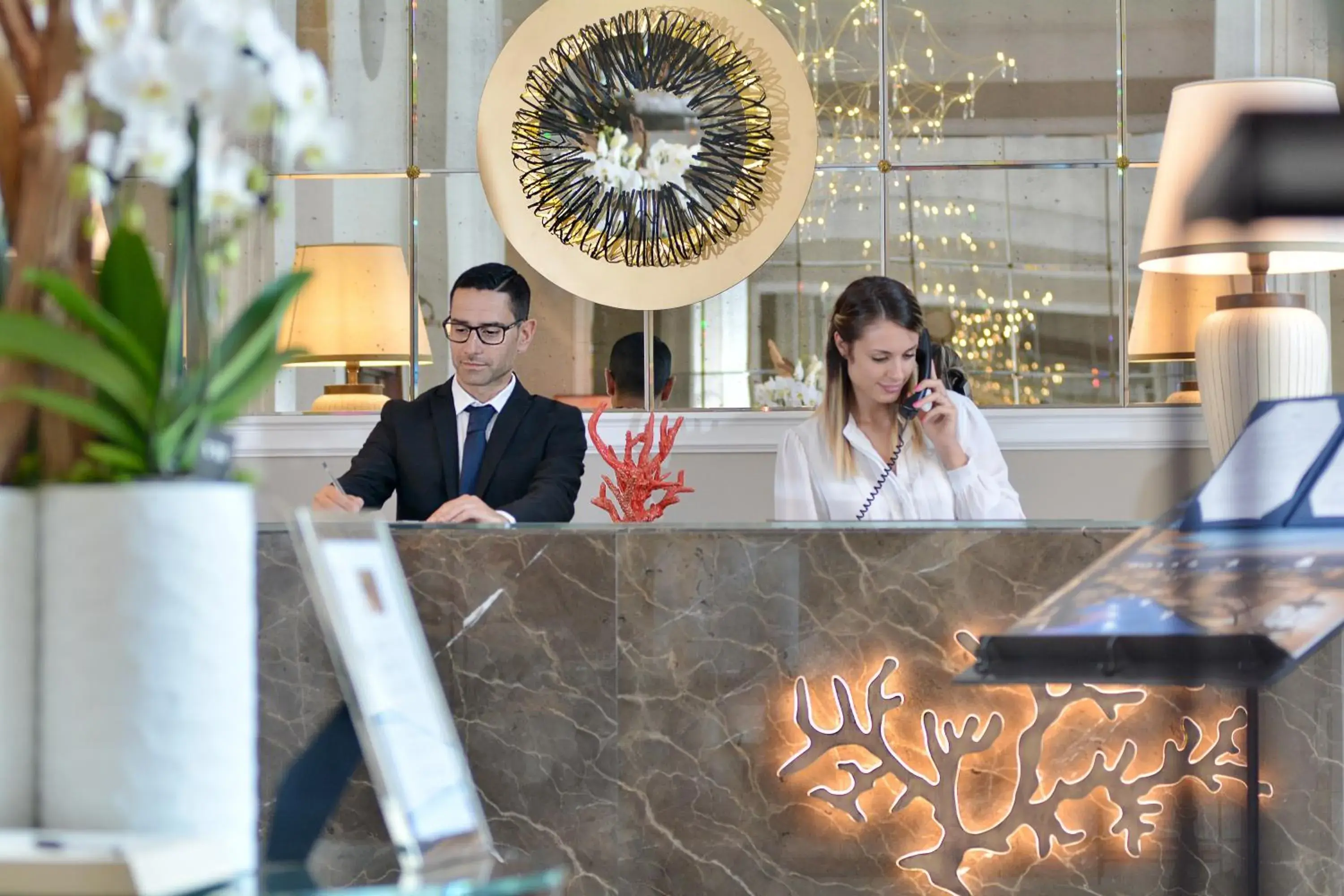 Lobby or reception, Lobby/Reception in Palazzo del Corso - Boutique Hotel
