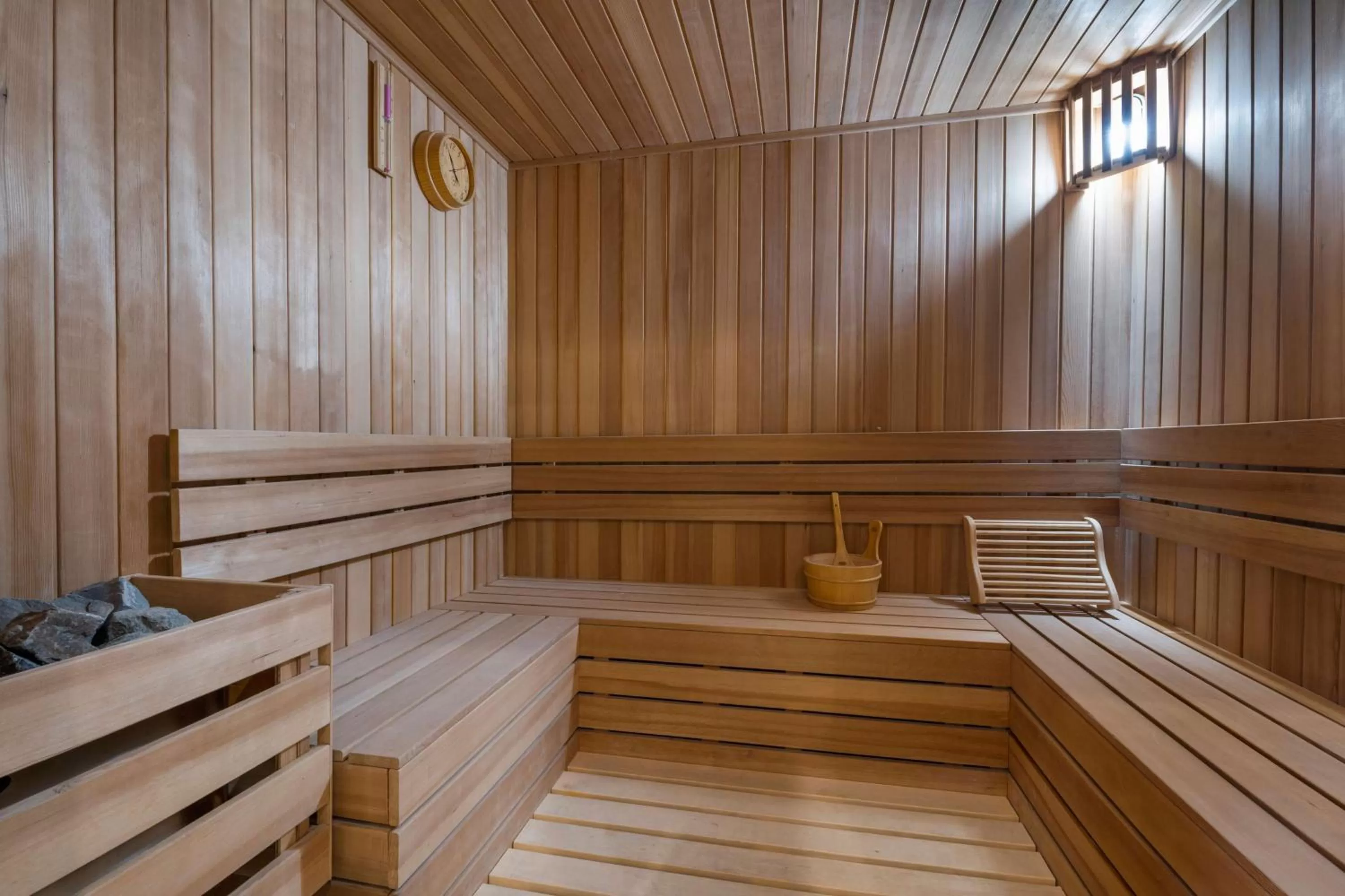 Spa and wellness centre/facilities in Aleph Doha Residences, Curio Collection By Hilton