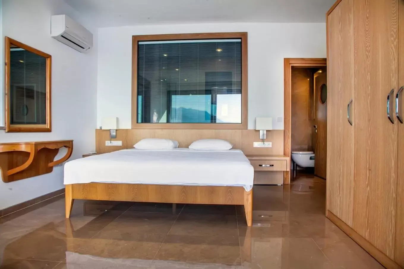 Bed in Mekvin Hotels Deniz Feneri Lighthouse