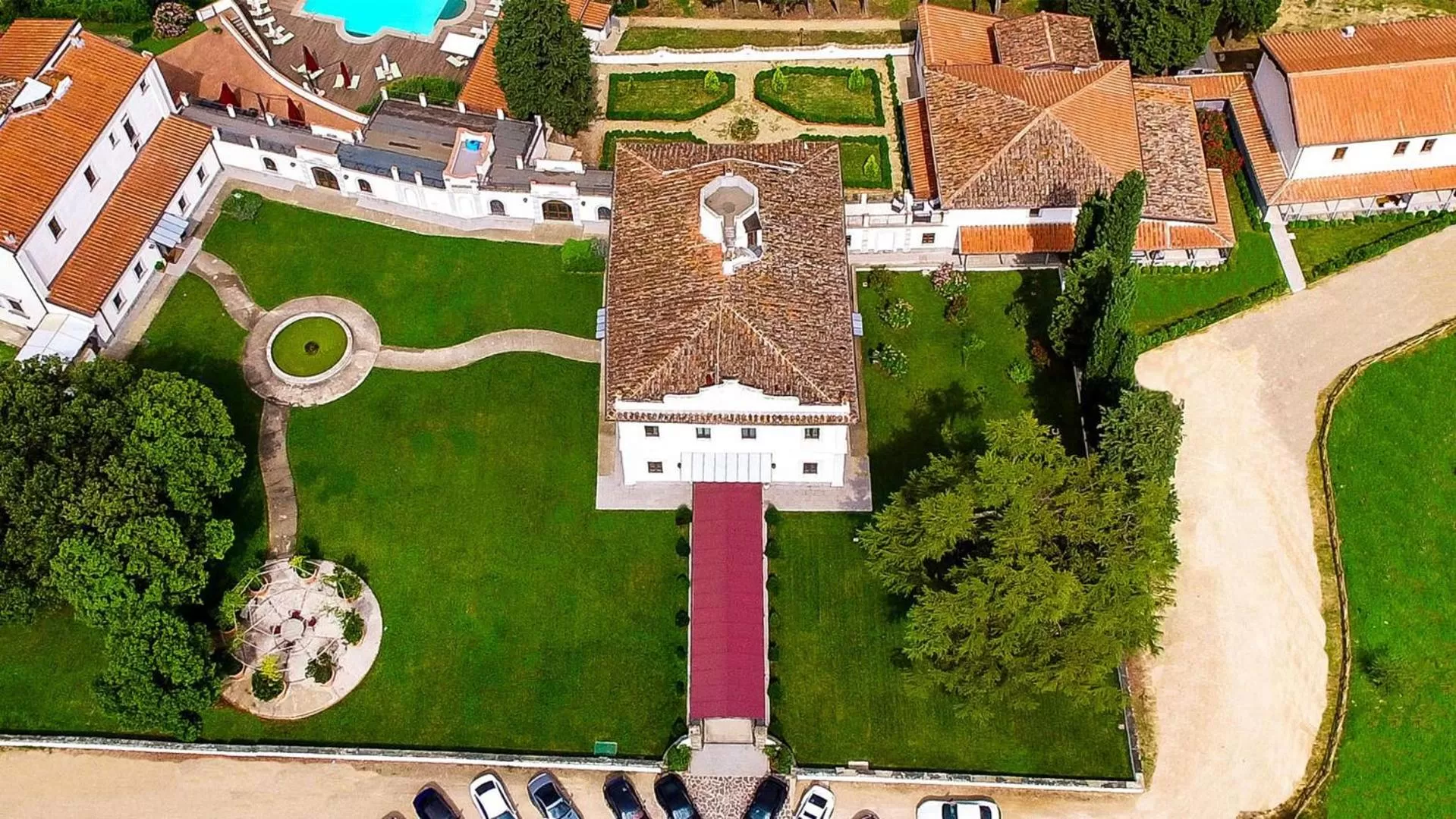 Bird's eye view in Villa Tolomei Hotel & Resort