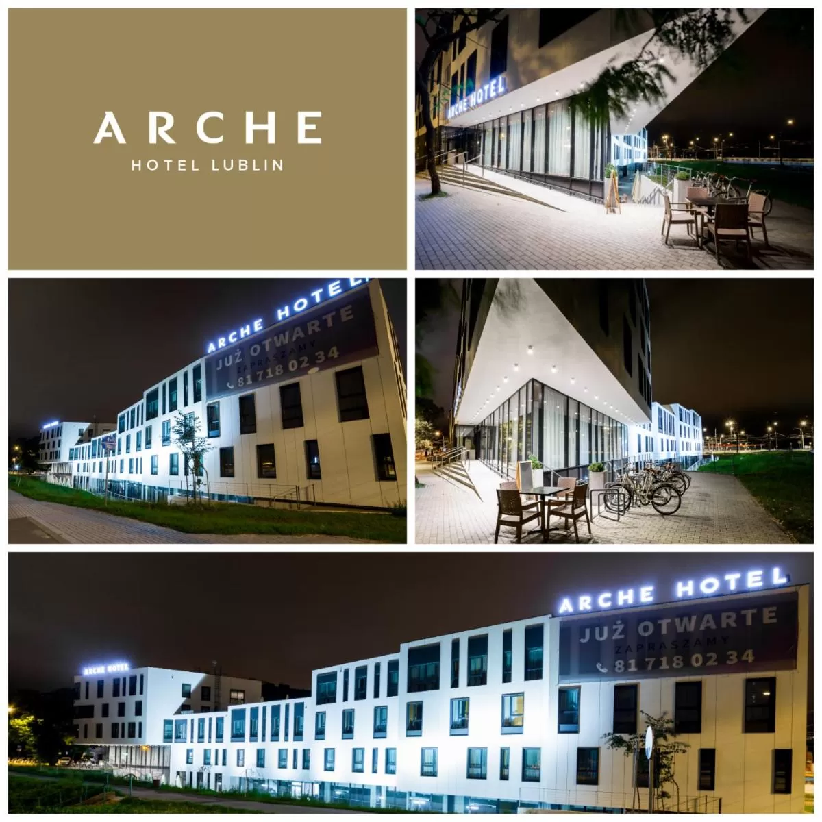 Property building in Arche Hotel Lublin
