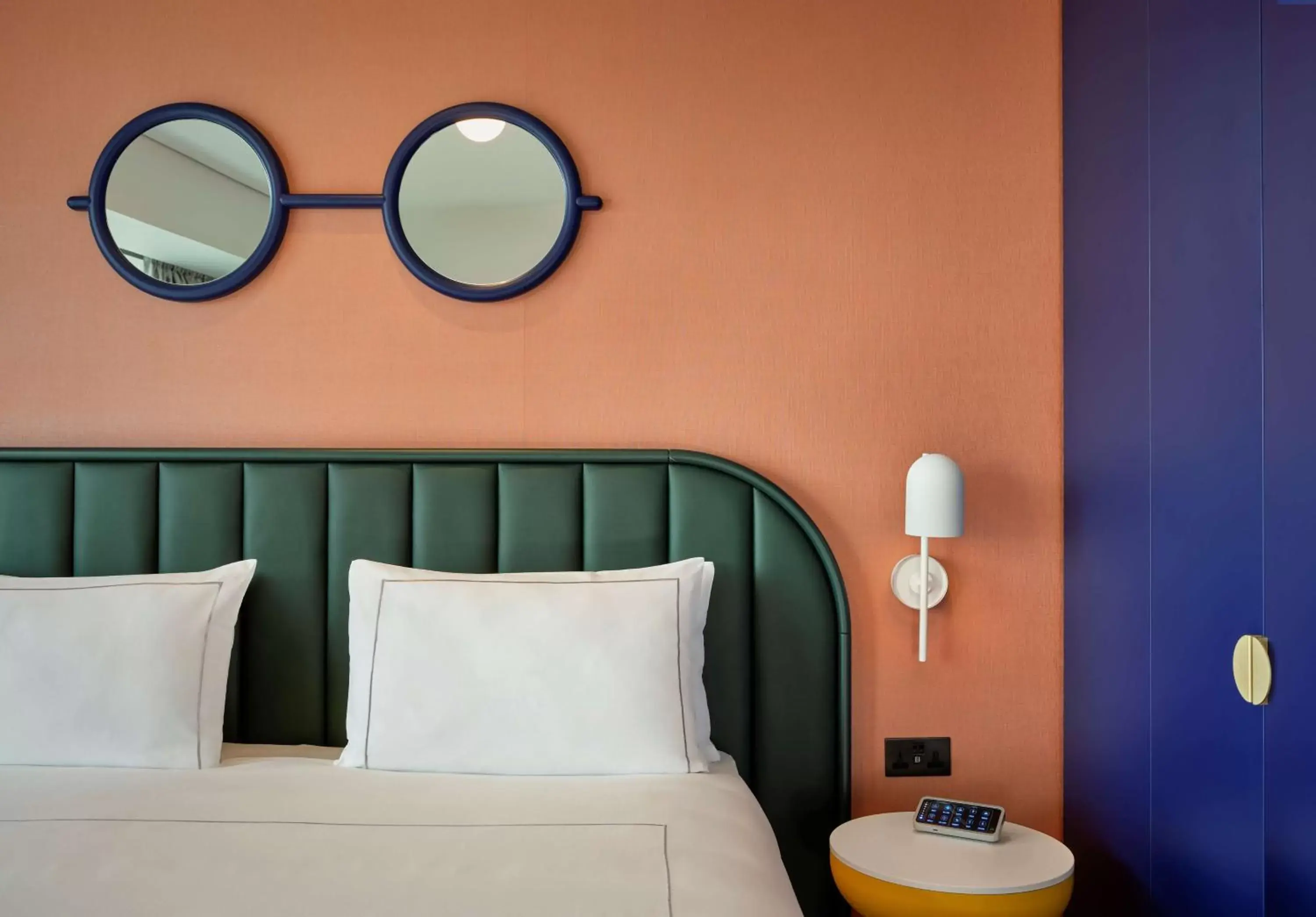 Bedroom, Bed in art'otel London Battersea Power Station, Powered by Radisson Hotels