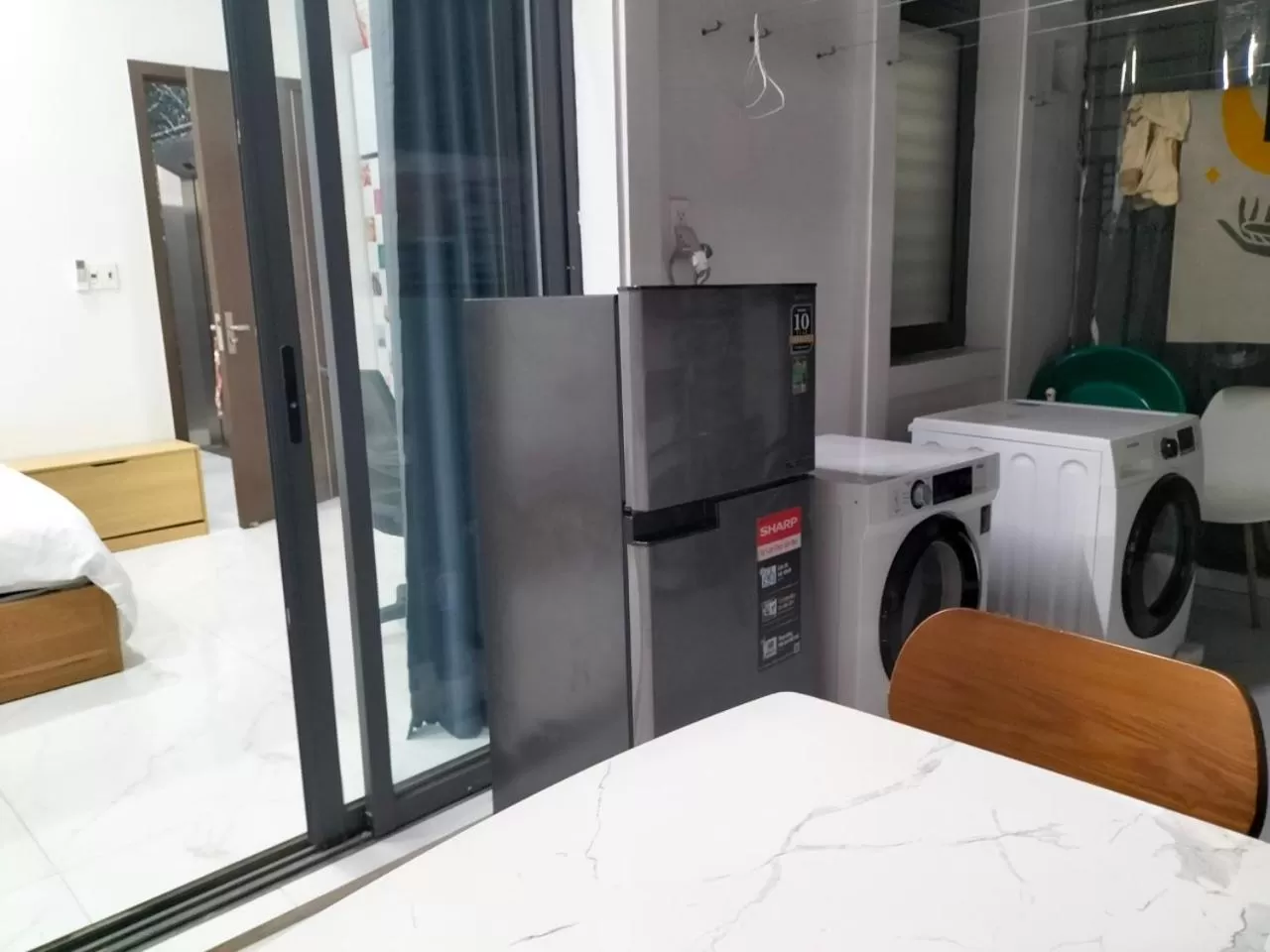 Kitchen or kitchenette, Kitchen/Kitchenette in The Flamboyant #StayWork Vinhomes Marina