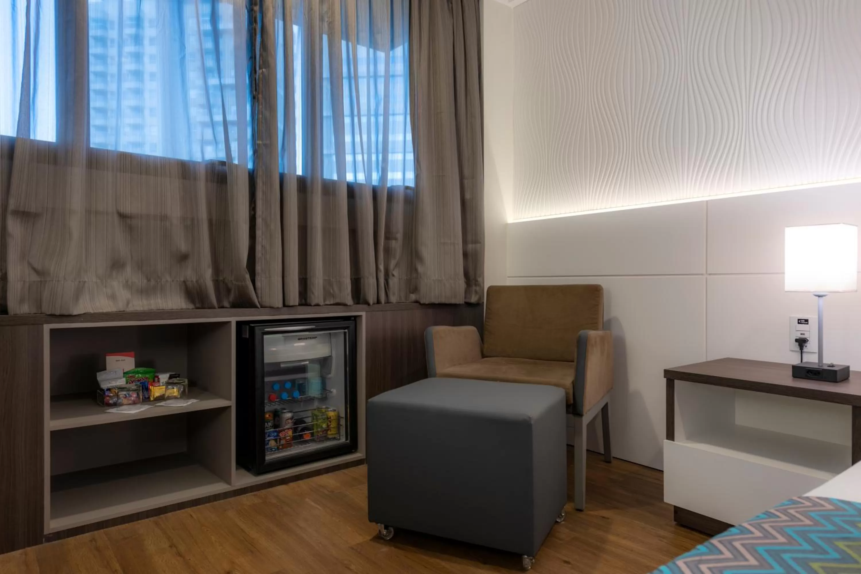 Bedroom, Bed in Monreale Plus Midtown Campinas