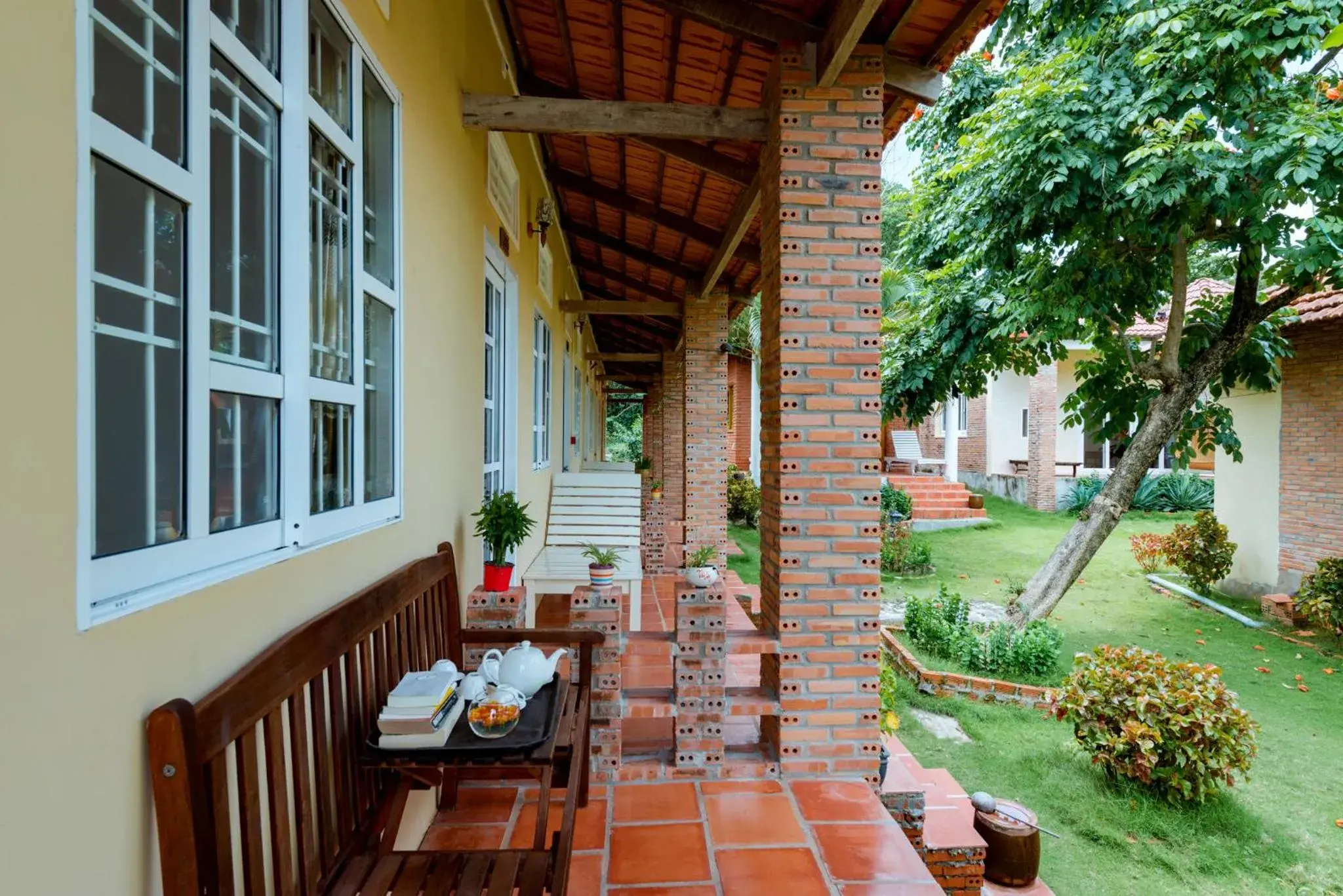 Garden view in Vung Bau Resort