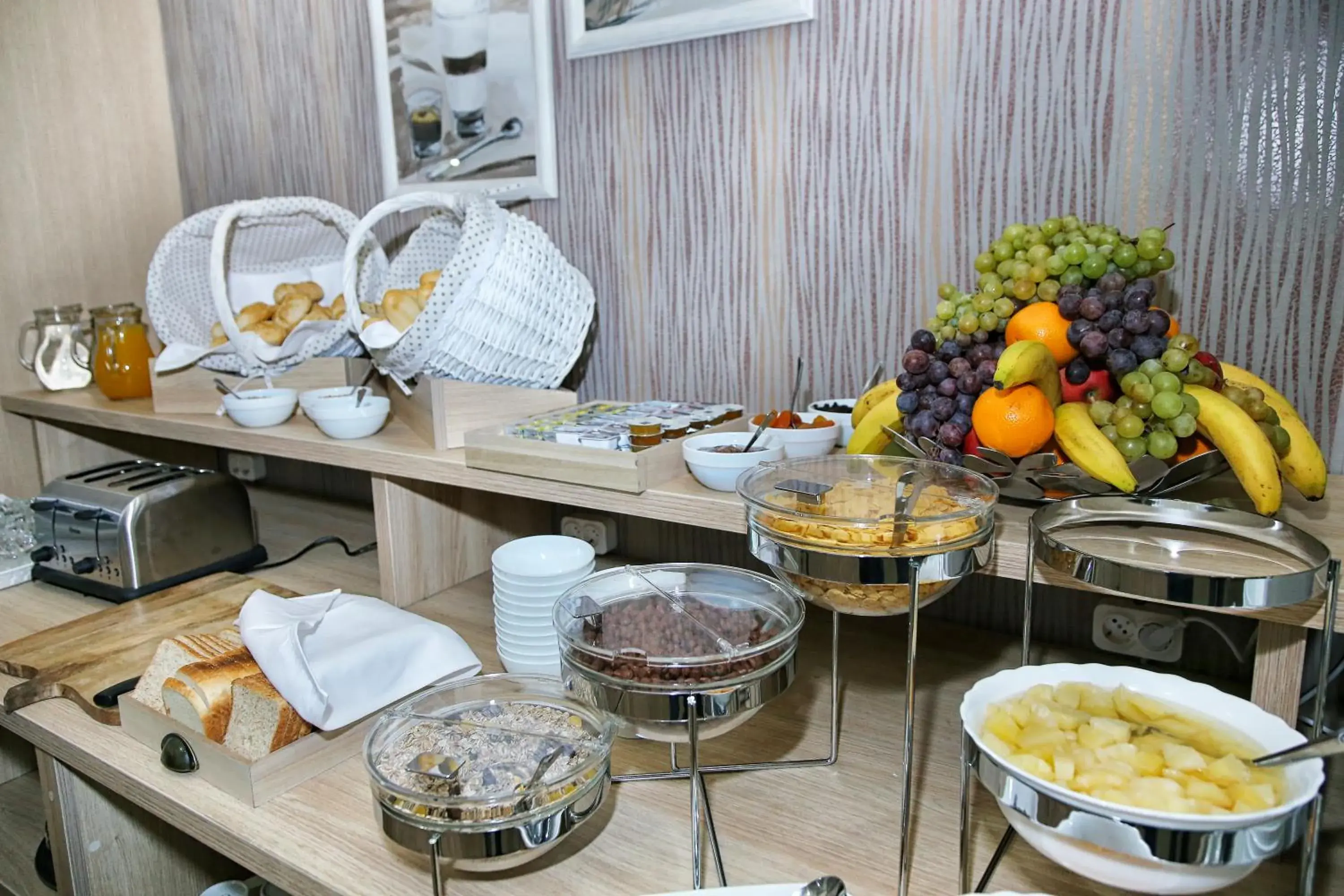 Buffet breakfast, Food in Prestige Boutique Hotel Craiova