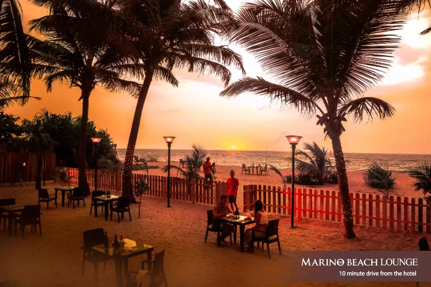 Lounge or bar, Restaurant/Places to Eat in Marino Beach Colombo