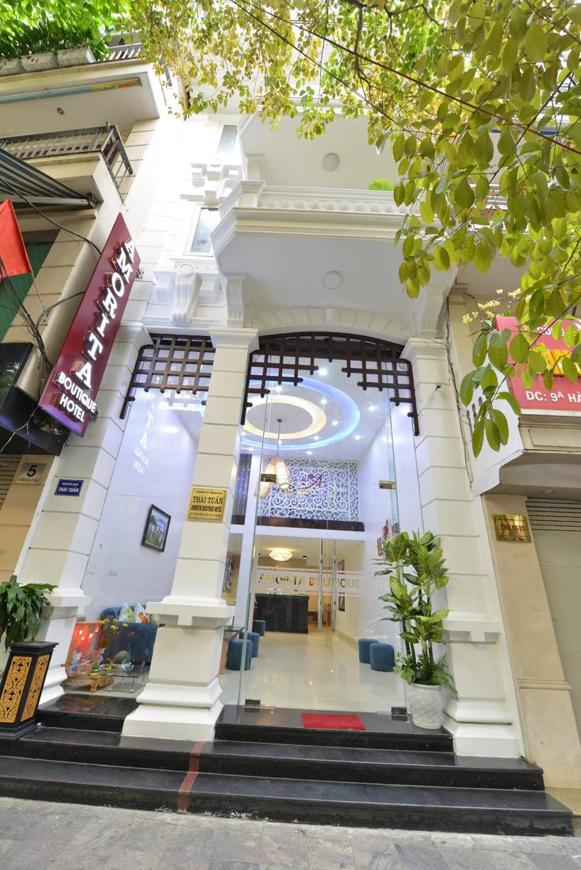 Facade/entrance, Property Building in Hanoi Amorita Boutique Hotel & Travel