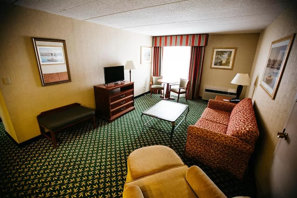 King Suite with Sofa Bed and Spa Bath - Non-Smoking in Mystic River Hotel & Suites