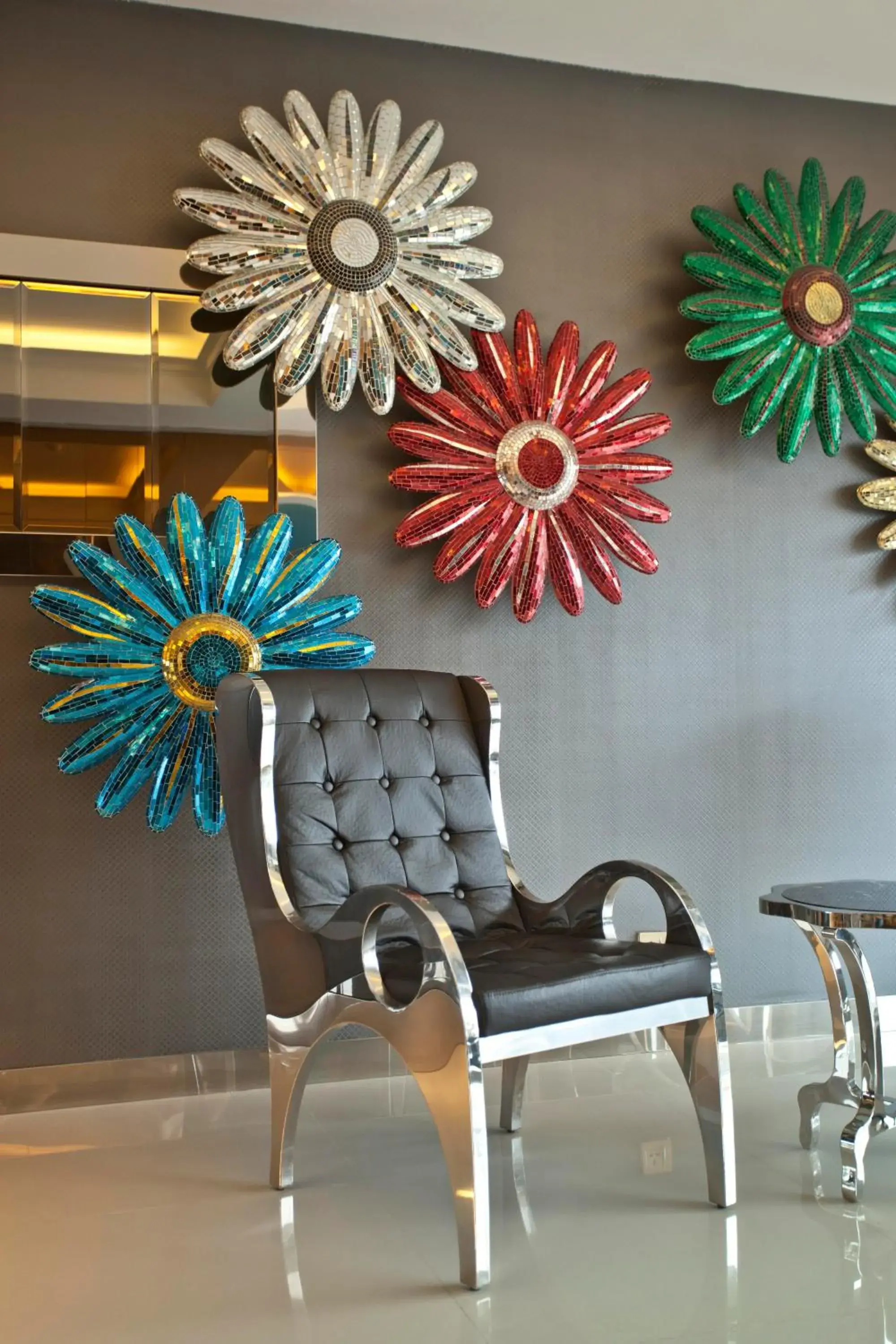 Decorative detail, Seating Area in Euro+ Hotel Johor Bahru