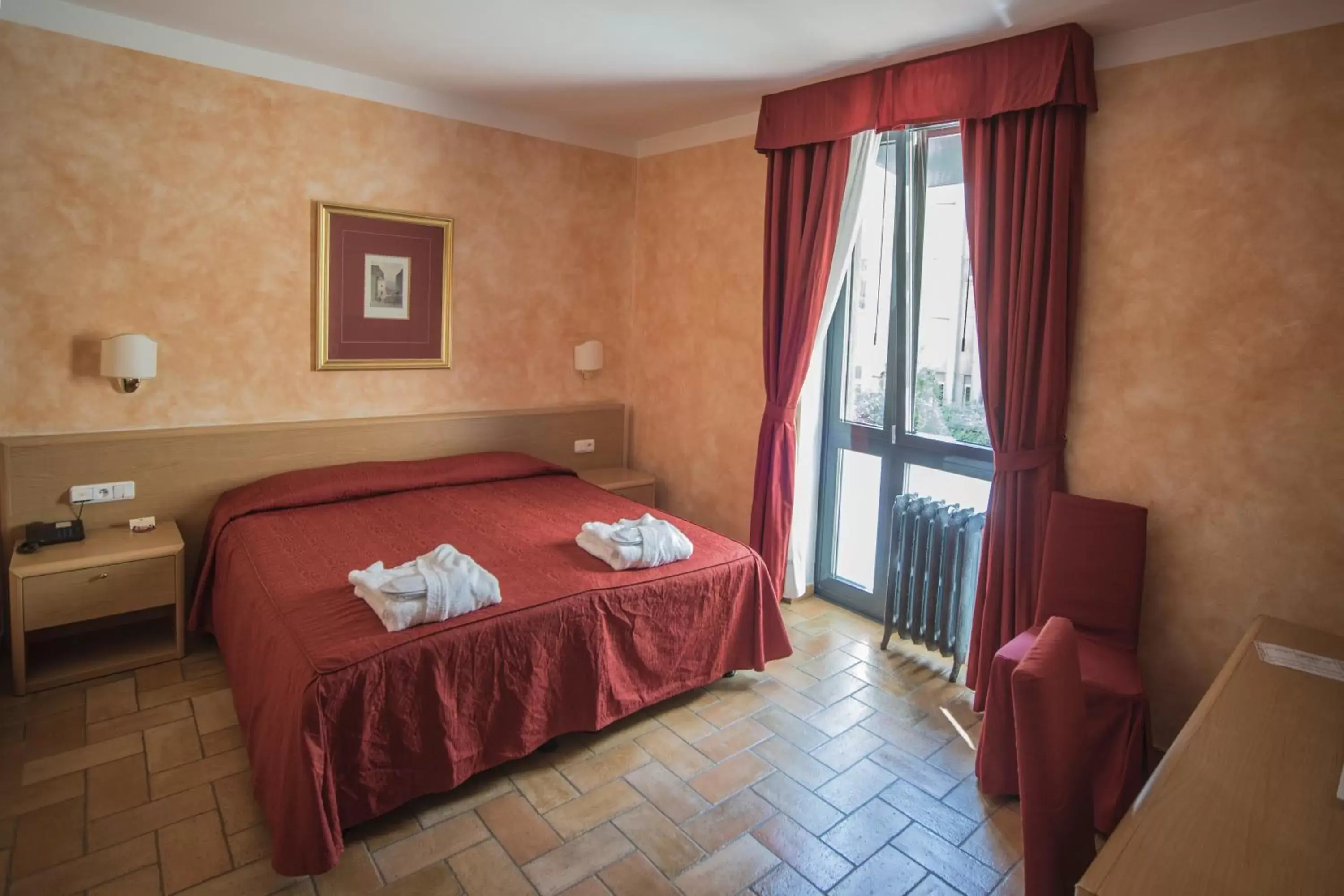 Photo of the whole room, Bed in Hotel Roma Prague