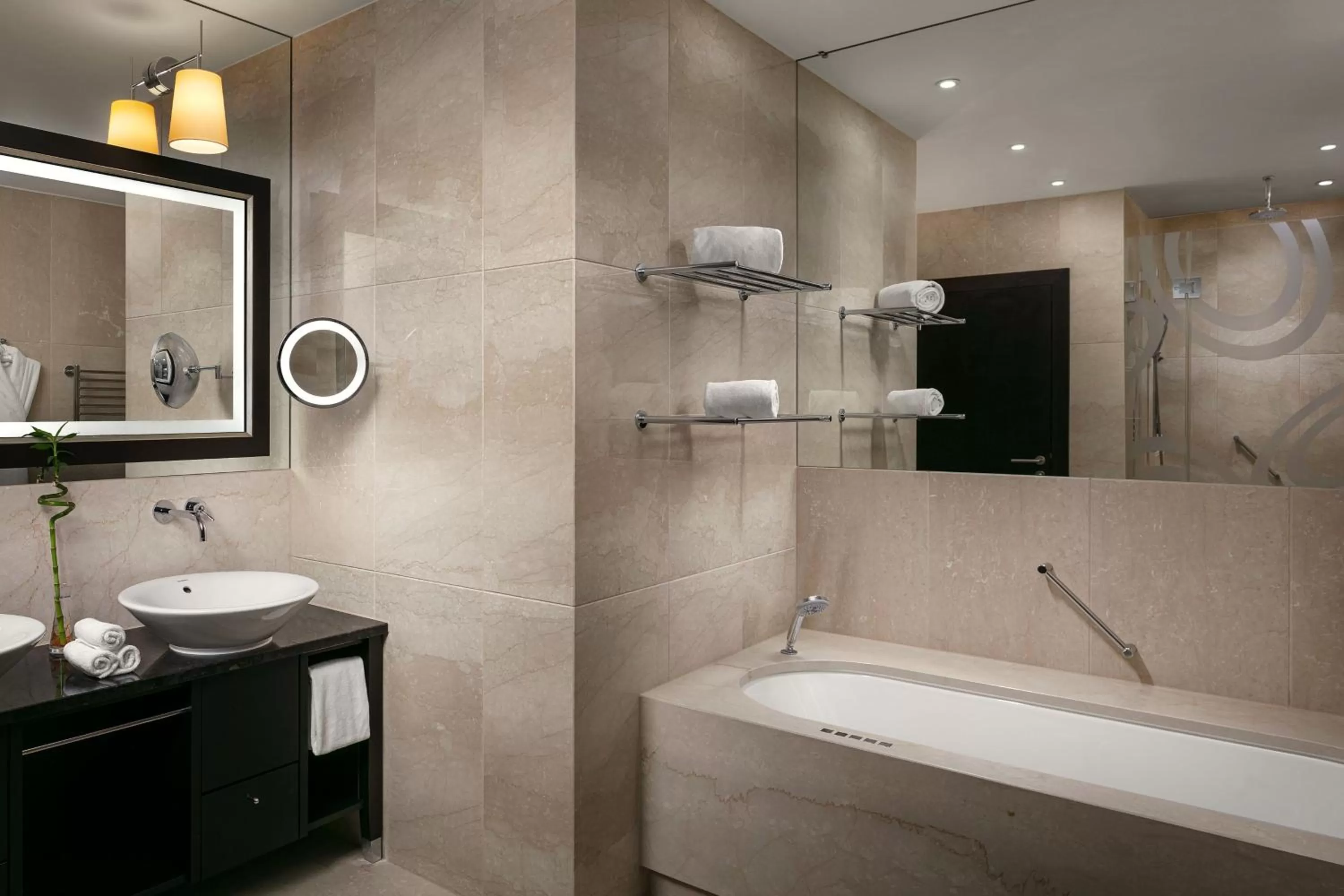 Bathroom in Grand Hotel River Park, a Luxury Collection Hotel, Bratislava